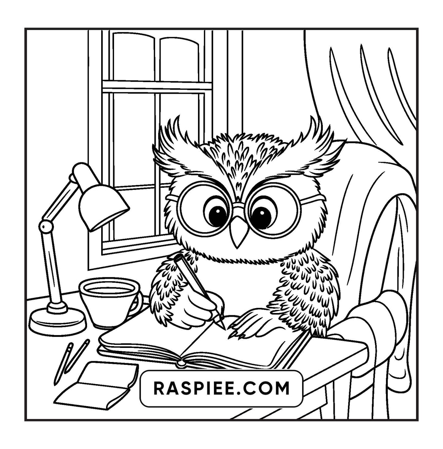 67 Bold and Easy Fluffy Times Coloring Pages
