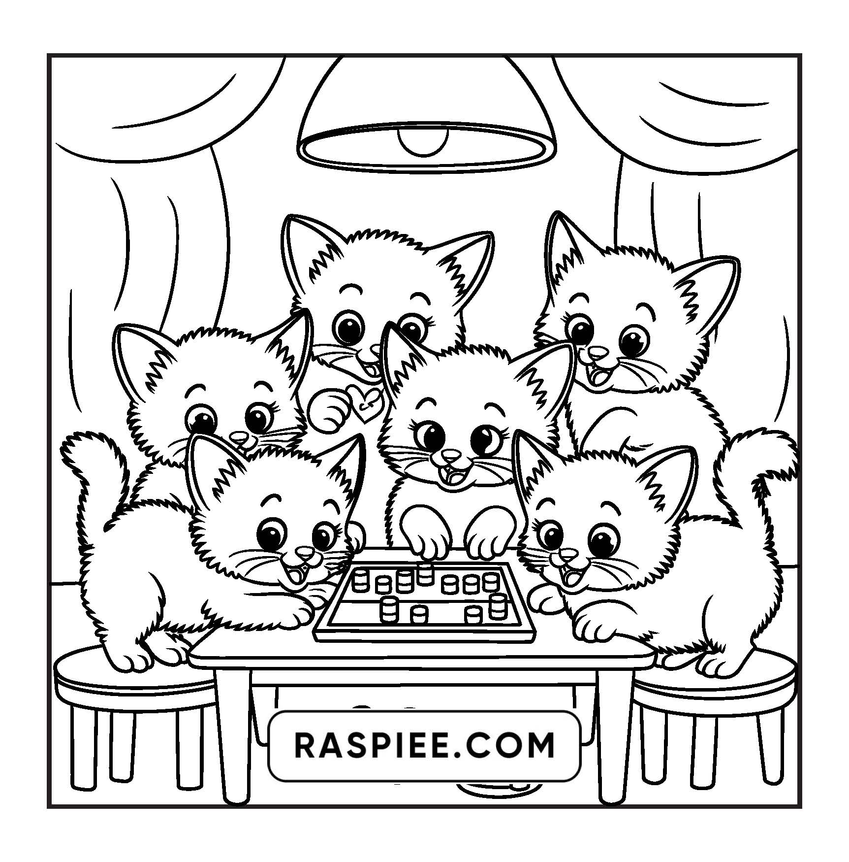 67 Bold and Easy Fluffy Times Coloring Pages