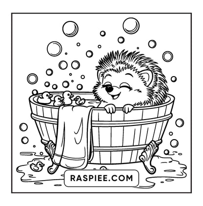 67 Bold and Easy Fluffy Times Coloring Pages