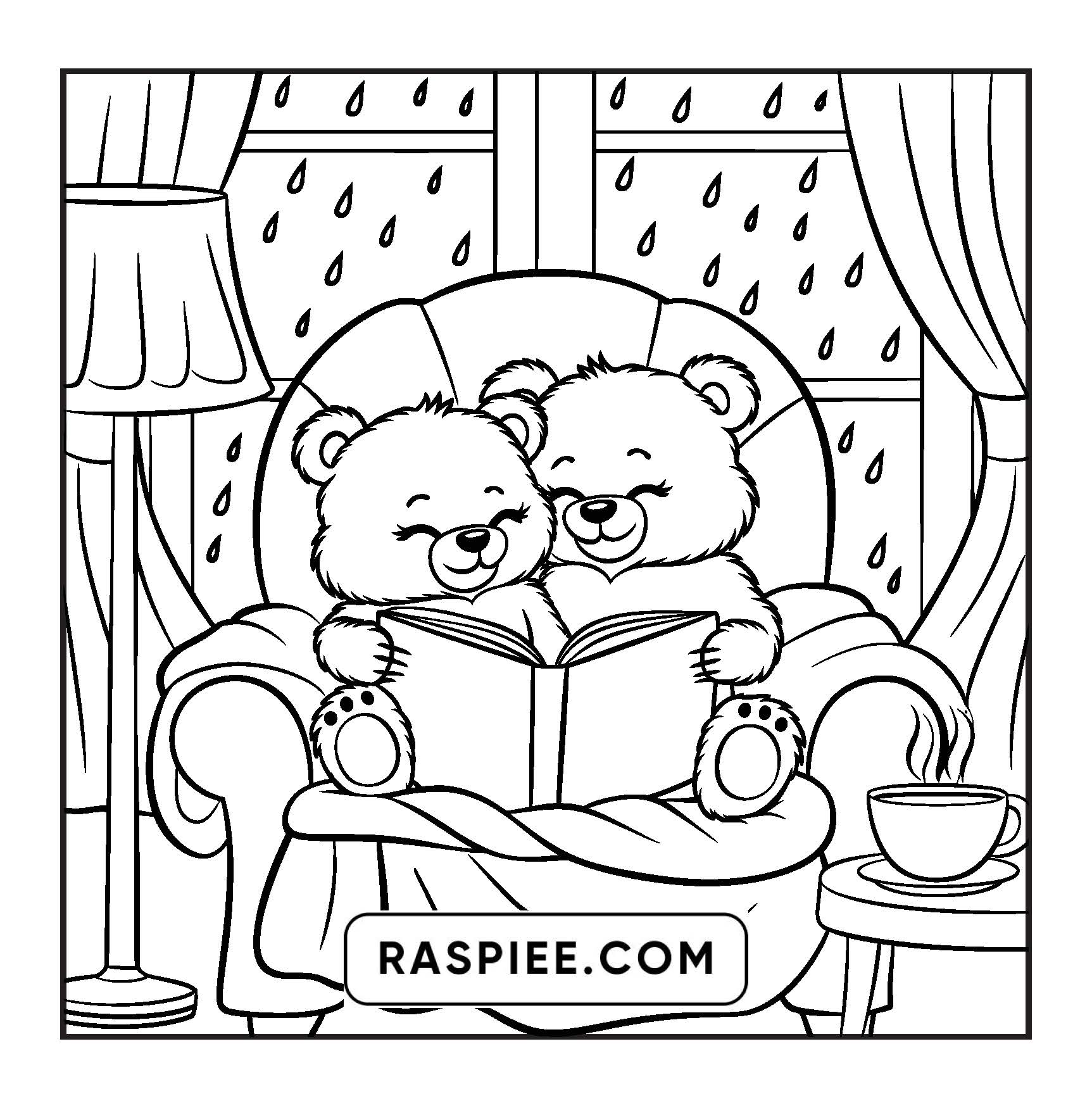 67 Bold and Easy Fluffy Times Coloring Pages