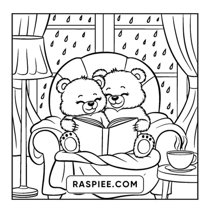 67 Bold and Easy Fluffy Times Coloring Pages