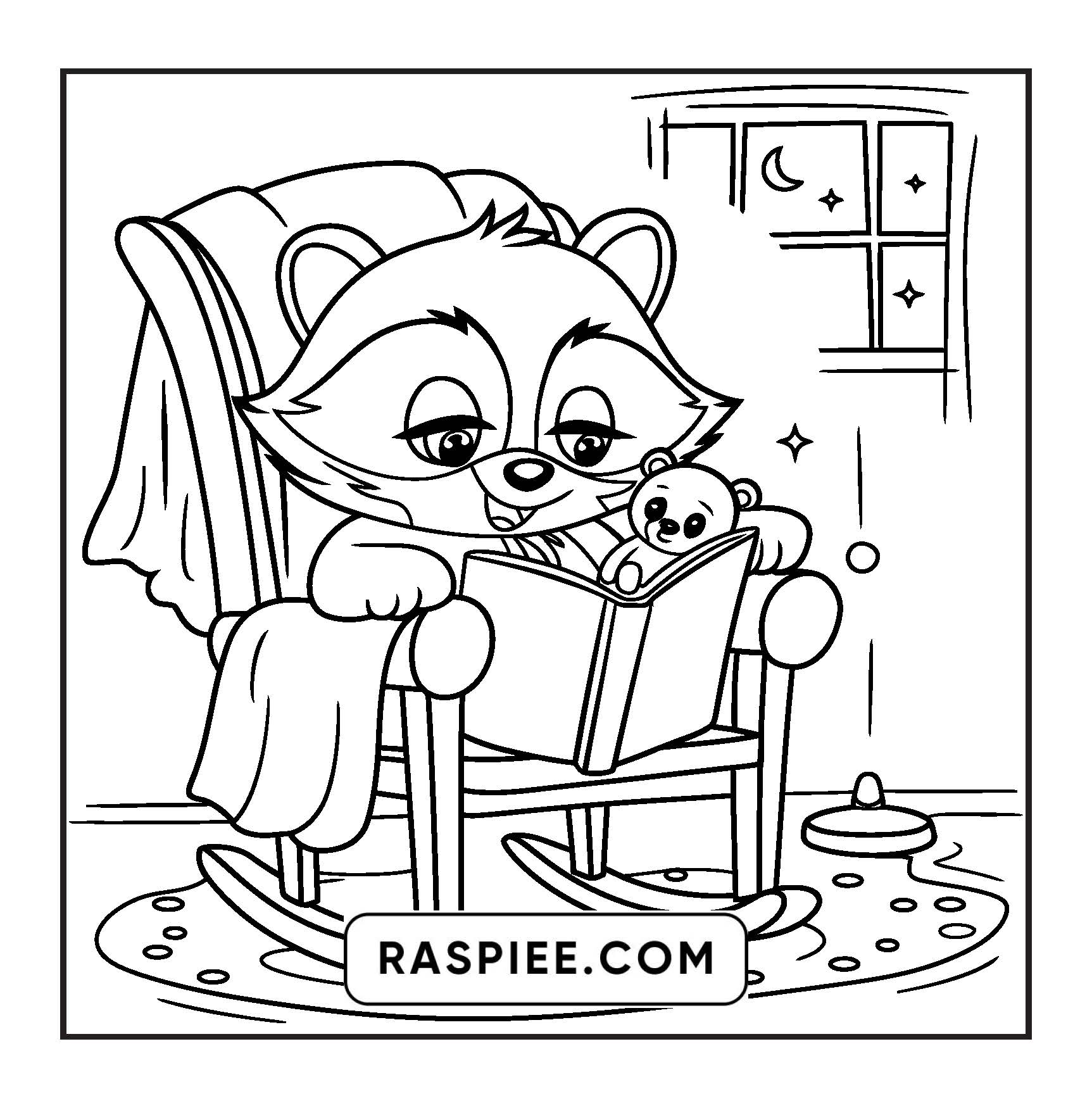 67 Bold and Easy Fluffy Times Coloring Pages