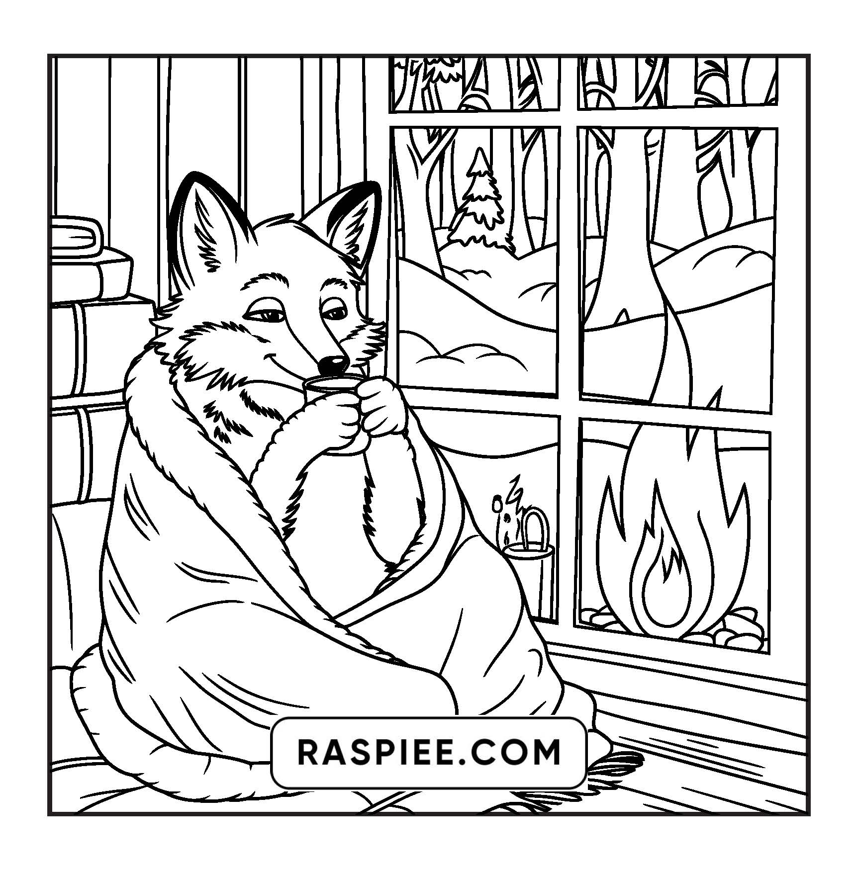 67 Bold and Easy Fluffy Times Coloring Pages
