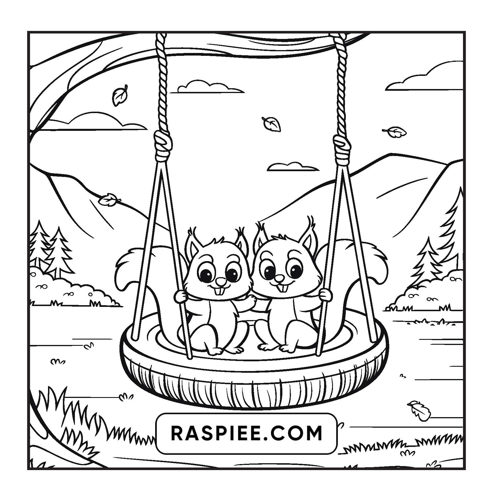 67 Bold and Easy Fluffy Times Coloring Pages
