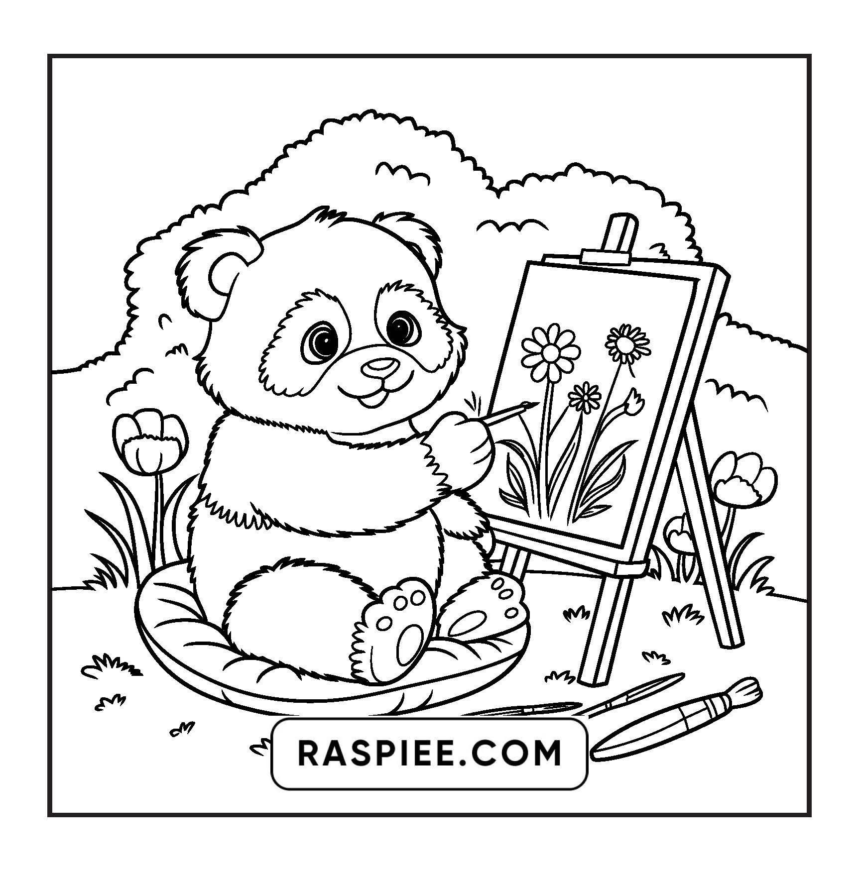 67 Bold and Easy Fluffy Times Coloring Pages