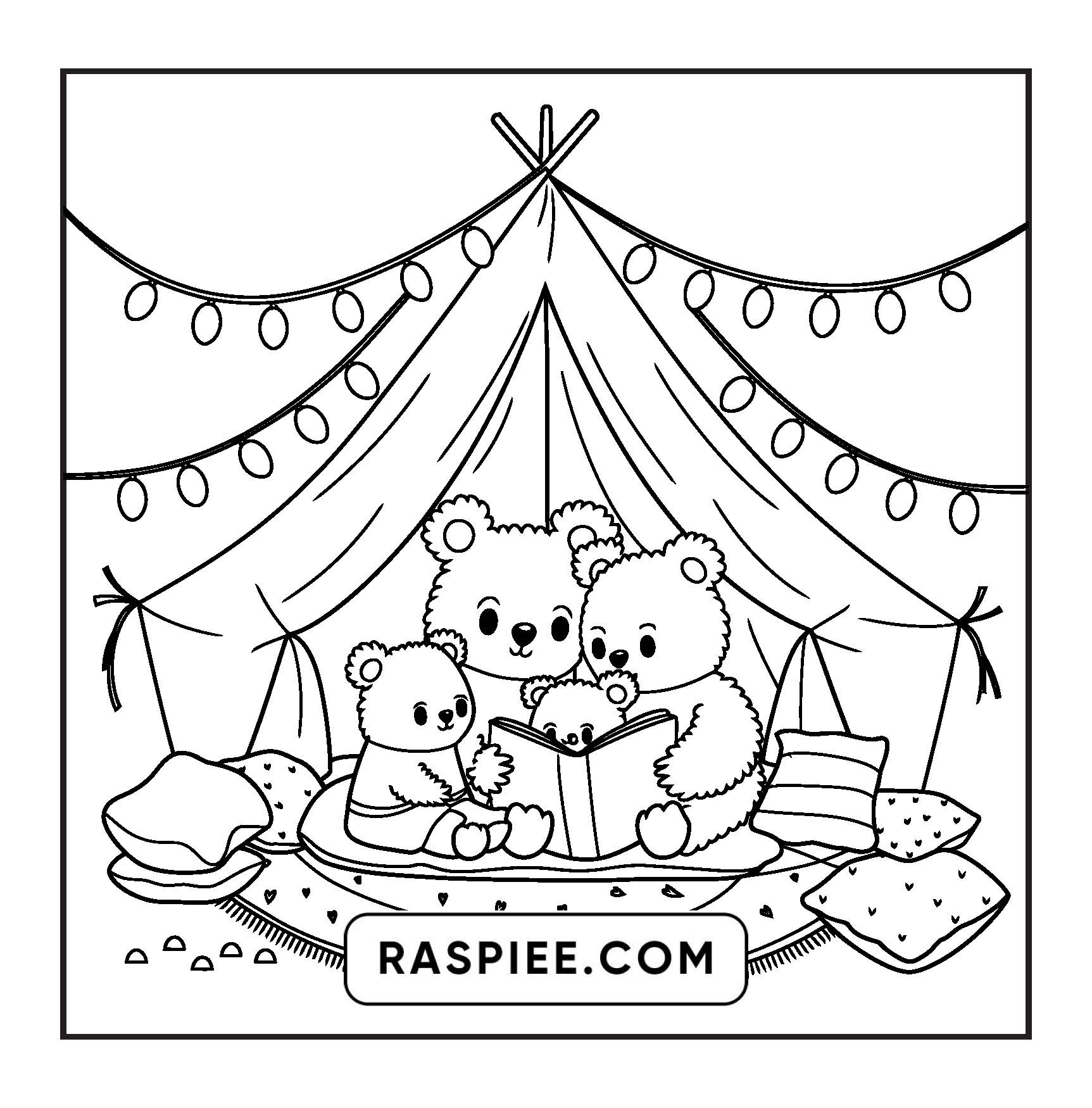 67 Bold and Easy Fluffy Times Coloring Pages