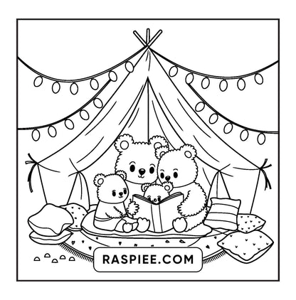 67 Bold and Easy Fluffy Times Coloring Pages