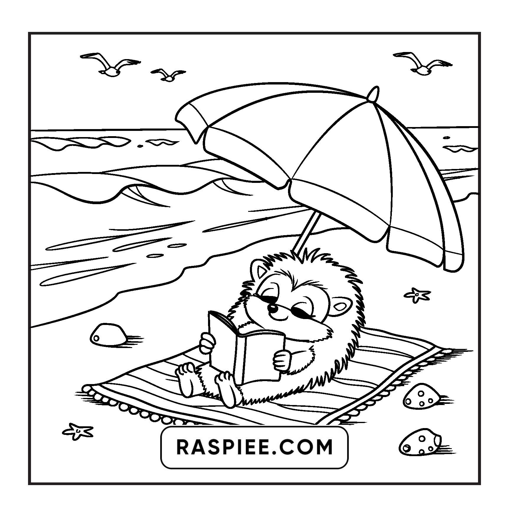 67 Bold and Easy Fluffy Times Coloring Pages