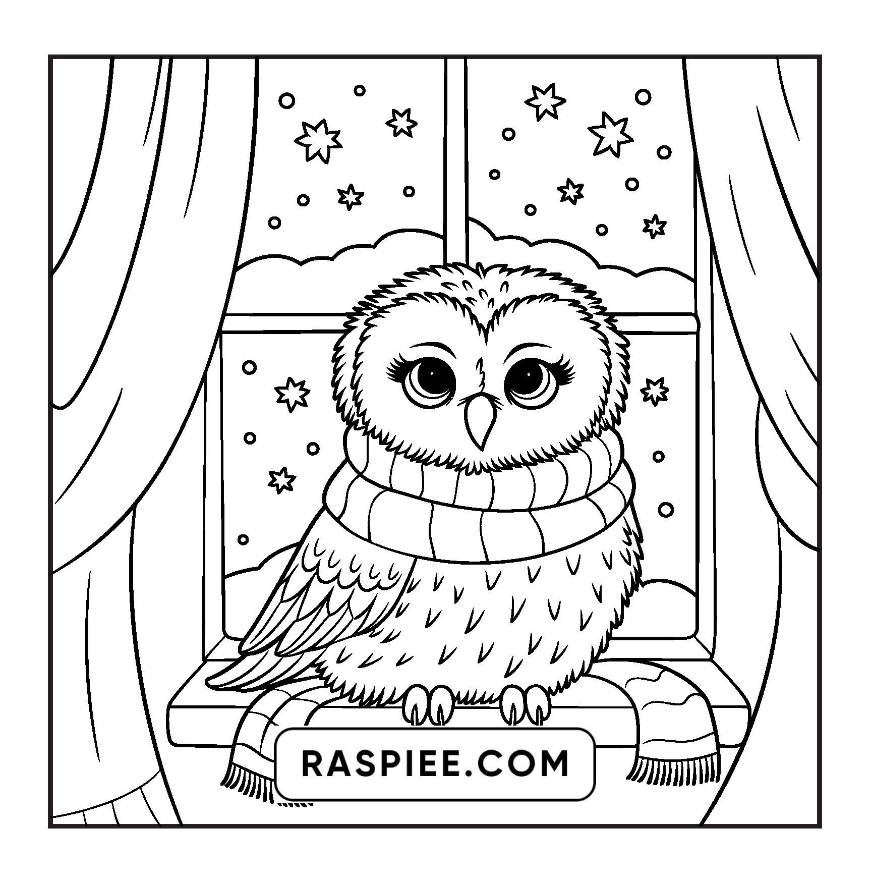 67 Bold and Easy Fluffy Times Coloring Pages