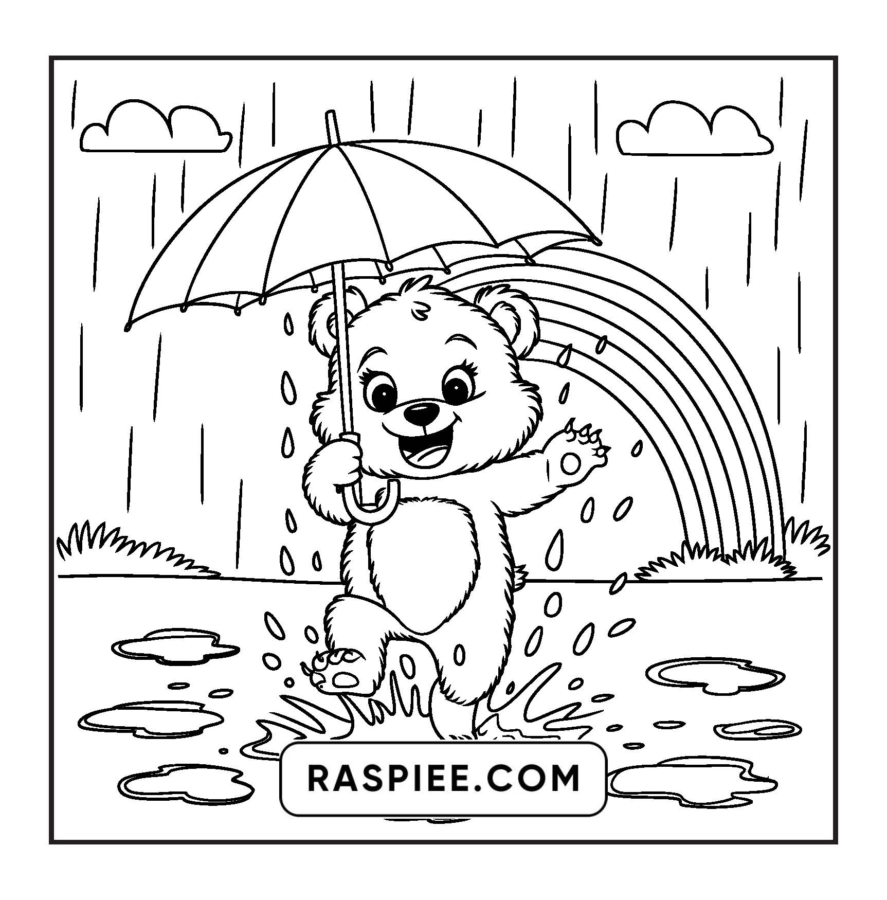 67 Bold and Easy Fluffy Times Coloring Pages