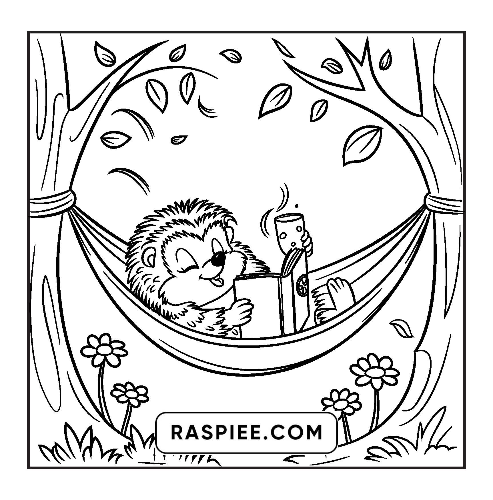 67 Bold and Easy Fluffy Times Coloring Pages