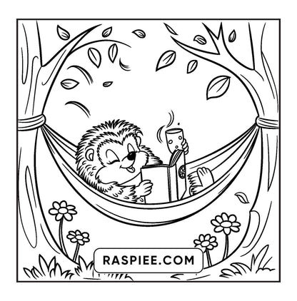 67 Bold and Easy Fluffy Times Coloring Pages