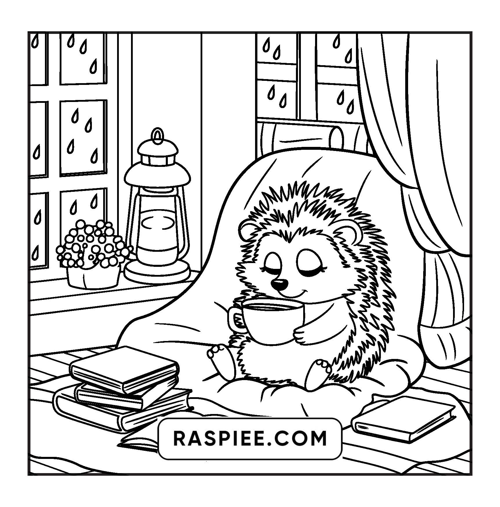 67 Bold and Easy Fluffy Times Coloring Pages
