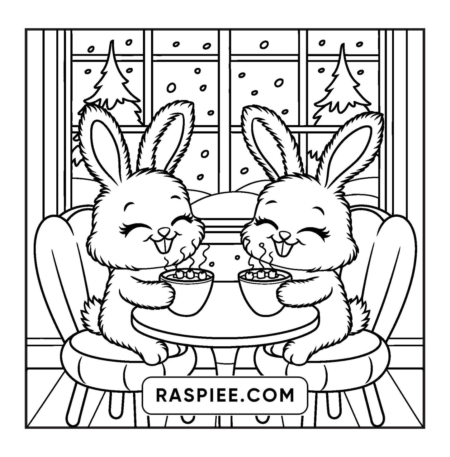 67 Bold and Easy Fluffy Times Coloring Pages