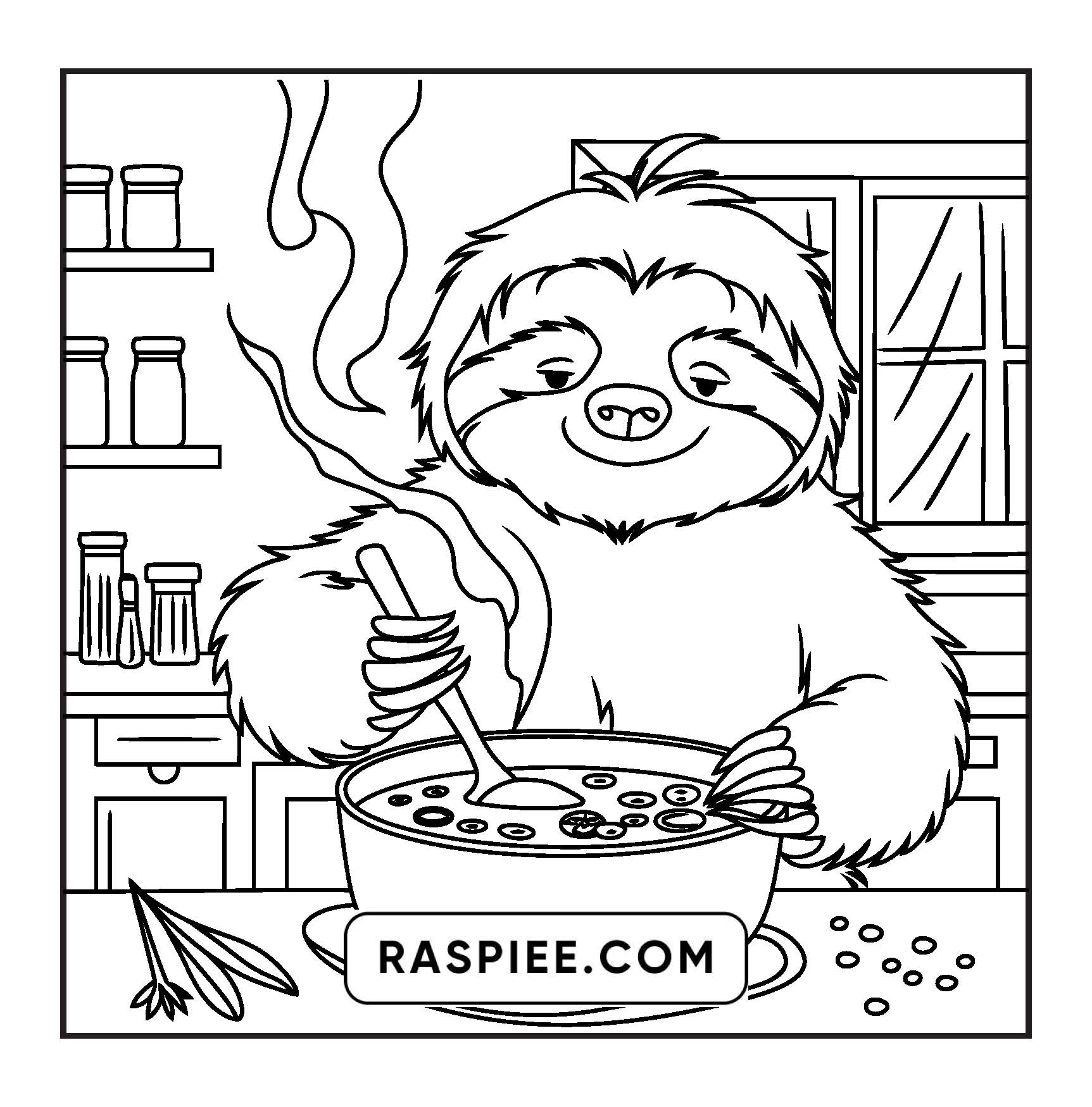 67 Bold and Easy Fluffy Times Coloring Pages