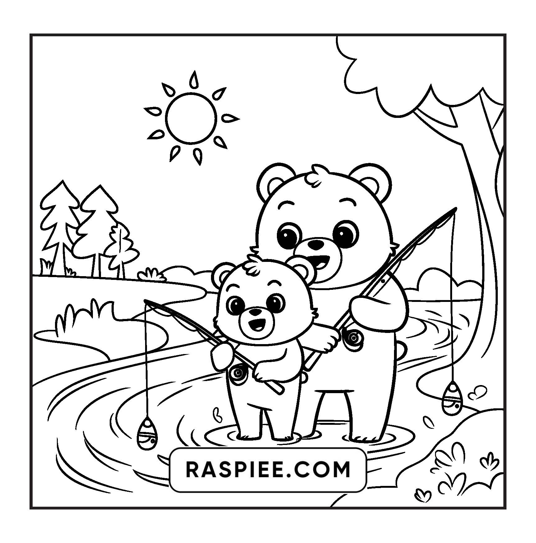 67 Bold and Easy Fluffy Times Coloring Pages