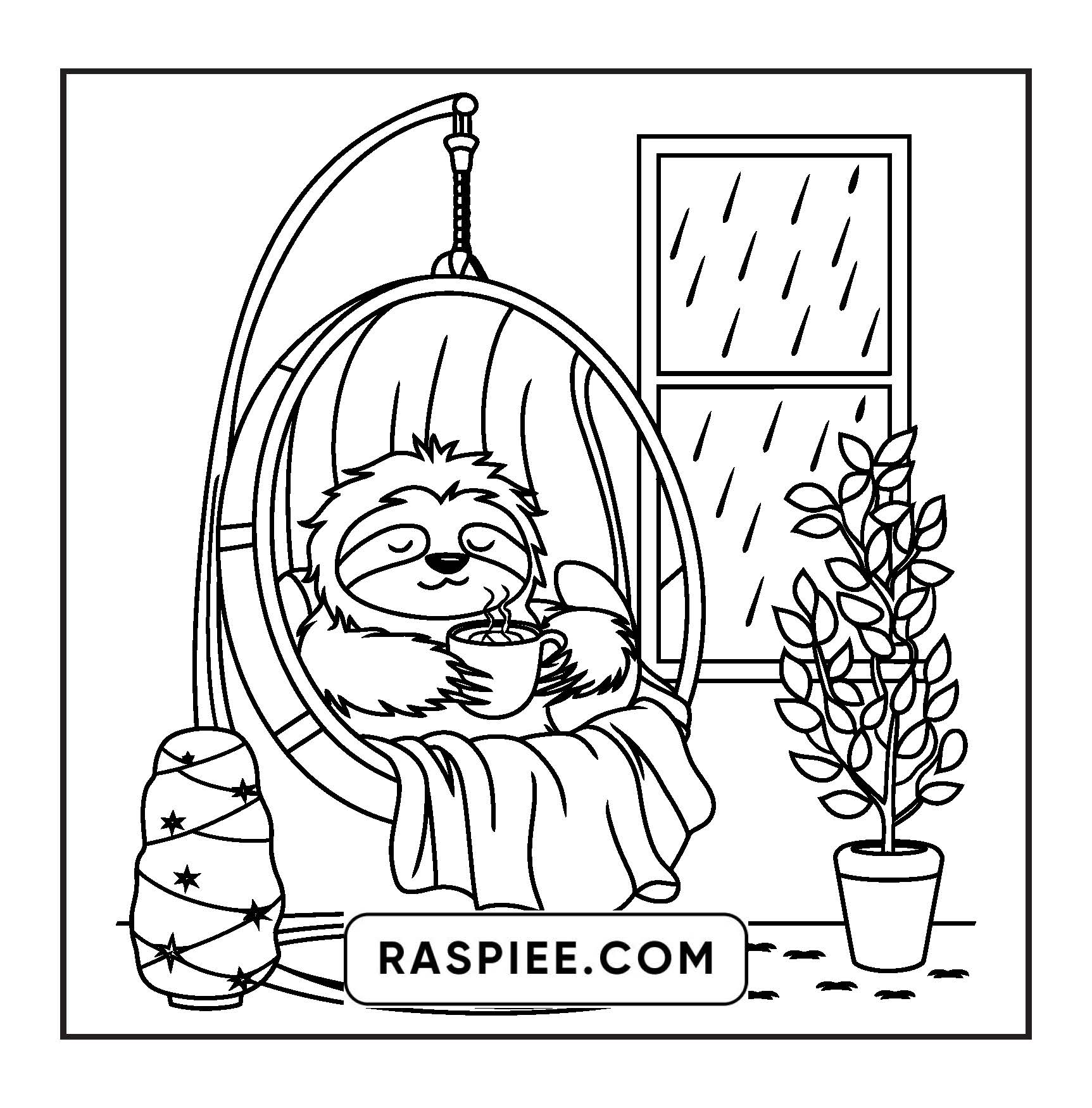 67 Bold and Easy Fluffy Times Coloring Pages