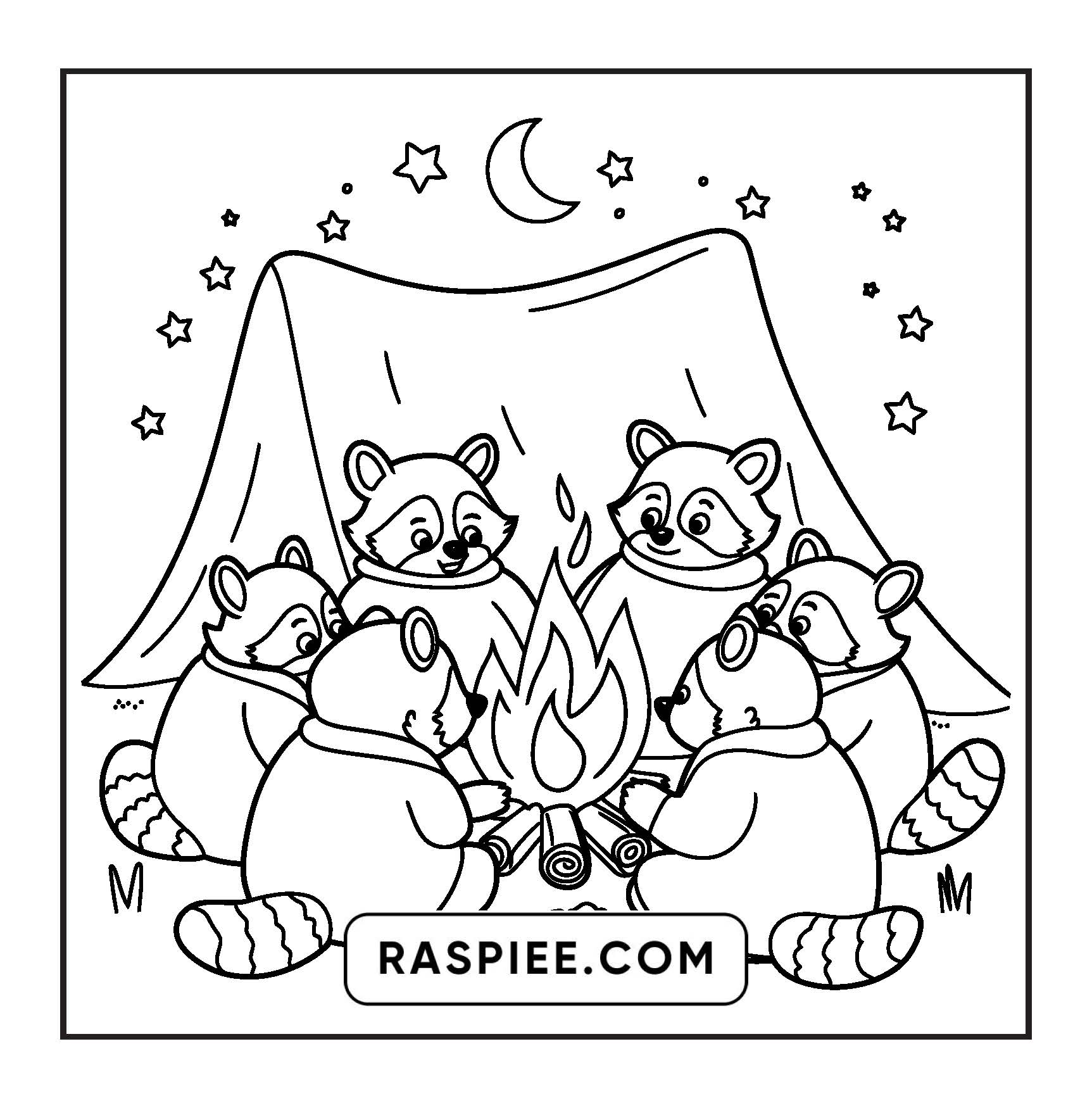 67 Bold and Easy Fluffy Times Coloring Pages