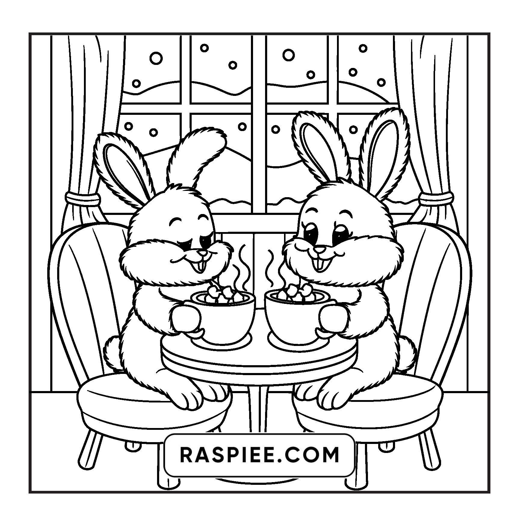 67 Bold and Easy Fluffy Times Coloring Pages