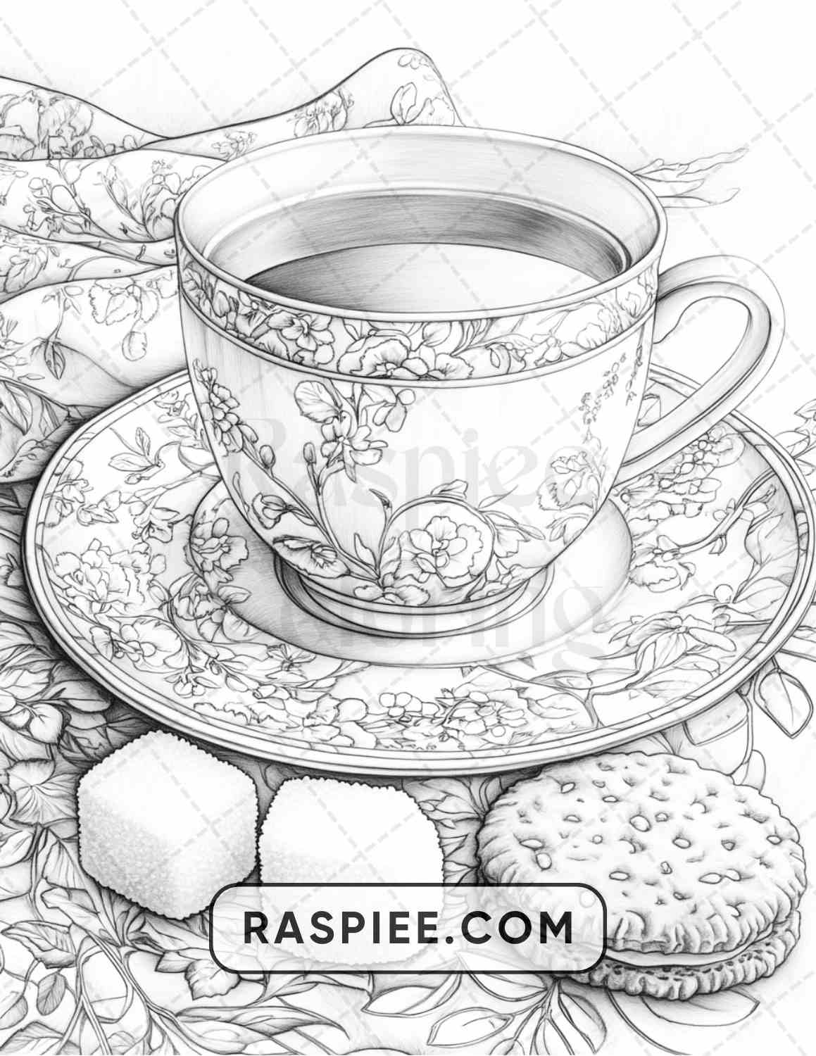 80 Still Life Adult Coloring Pages
