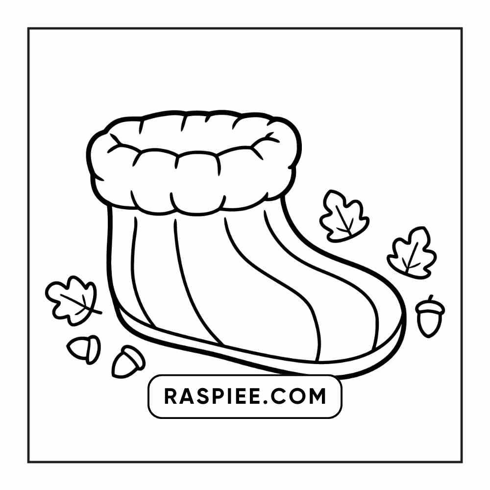 76 Bold and Easy Fall Vibes Coloring Pages Printable PDF Instant Download