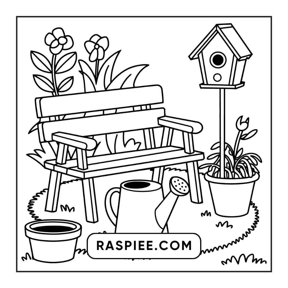 85 Bold and Easy Little Corner Coloring Pages Printable PDF Instant Download