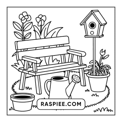 85 Bold and Easy Little Corner Coloring Pages Printable PDF Instant Download