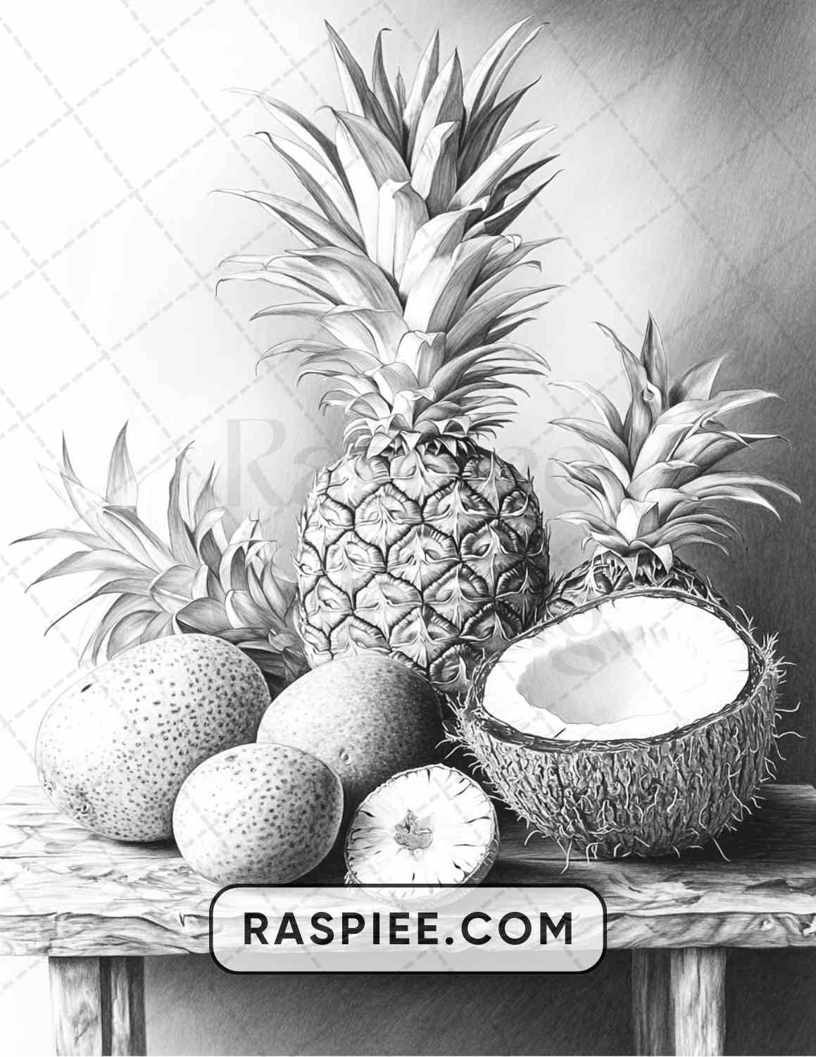 80 Still Life Adult Coloring Pages
