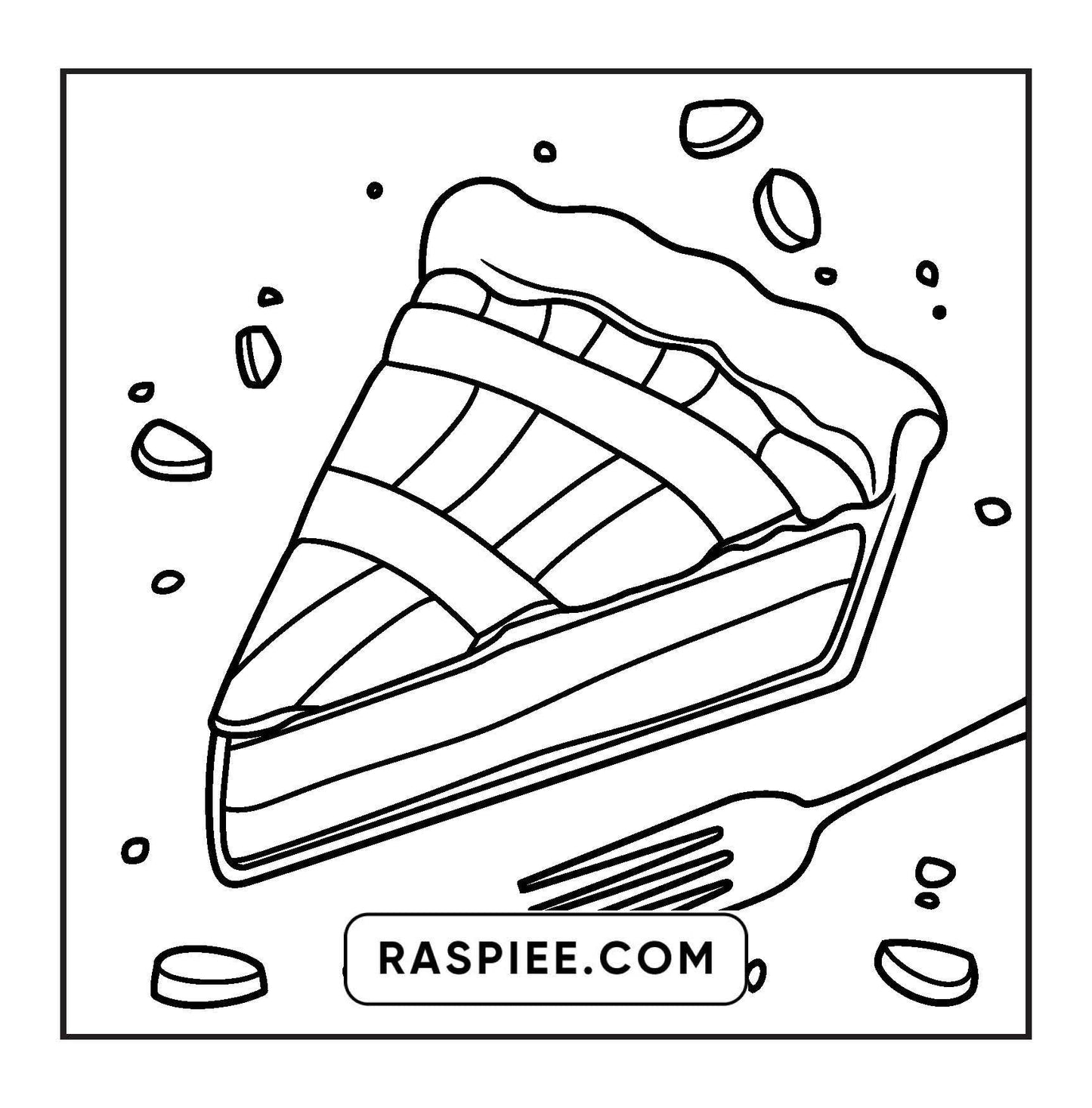 70 Bold and Easy Sweet Treats Coloring Pages
