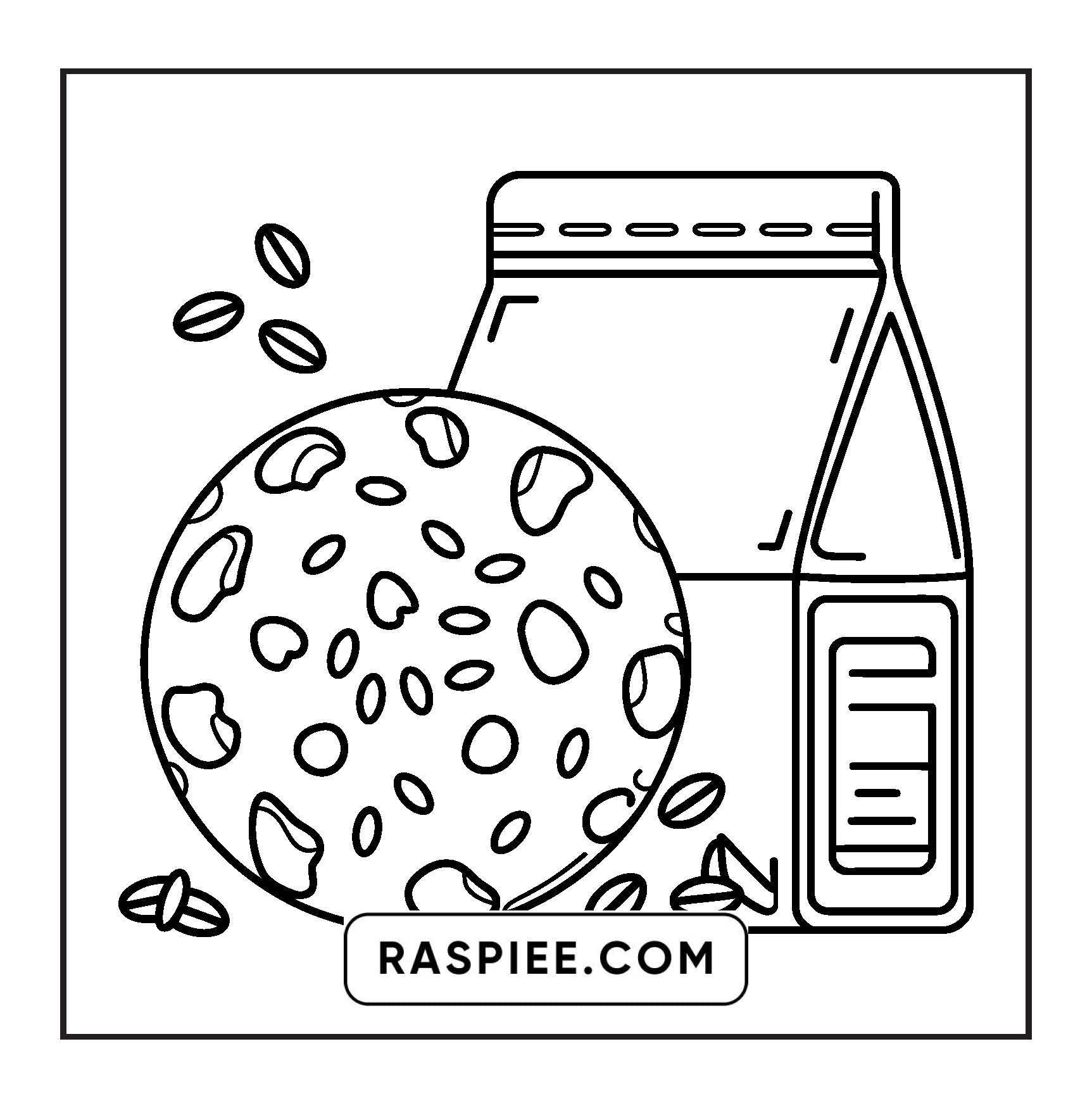 70 Bold and Easy Sweet Treats Coloring Pages