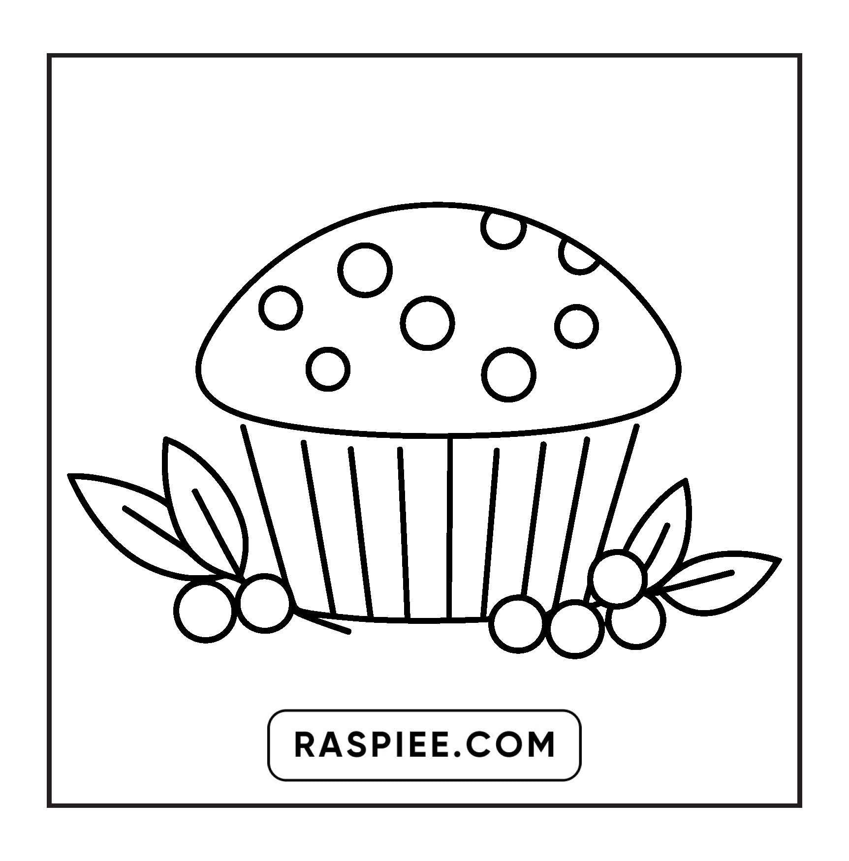 70 Bold and Easy Sweet Treats Coloring Pages