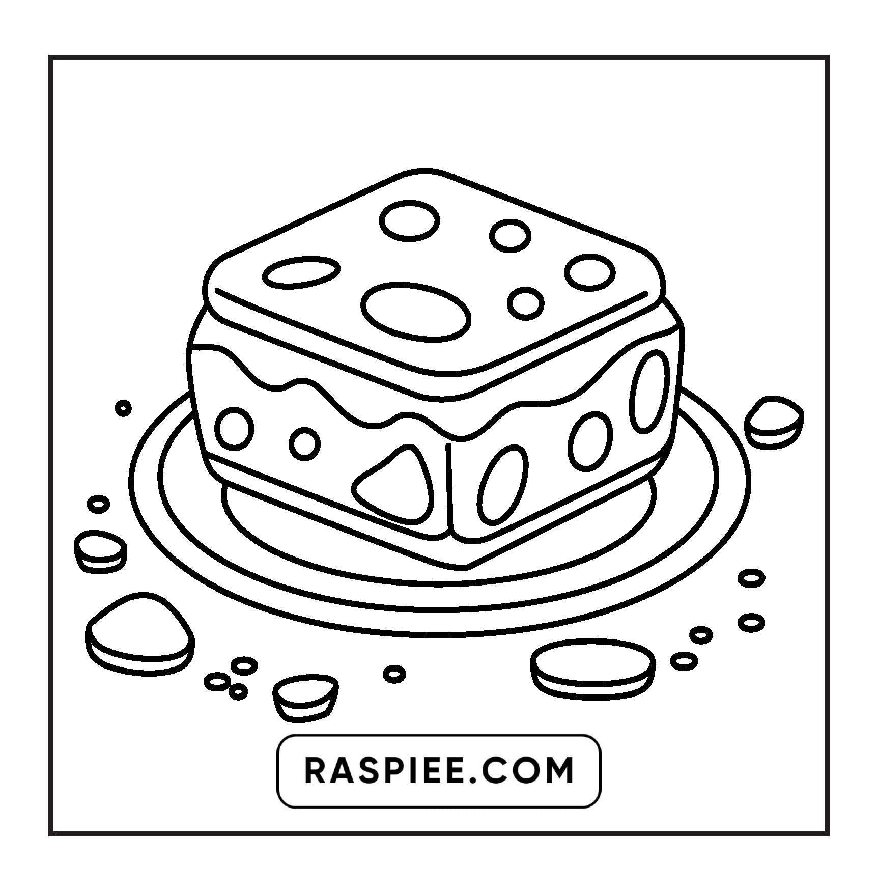70 Bold and Easy Sweet Treats Coloring Pages