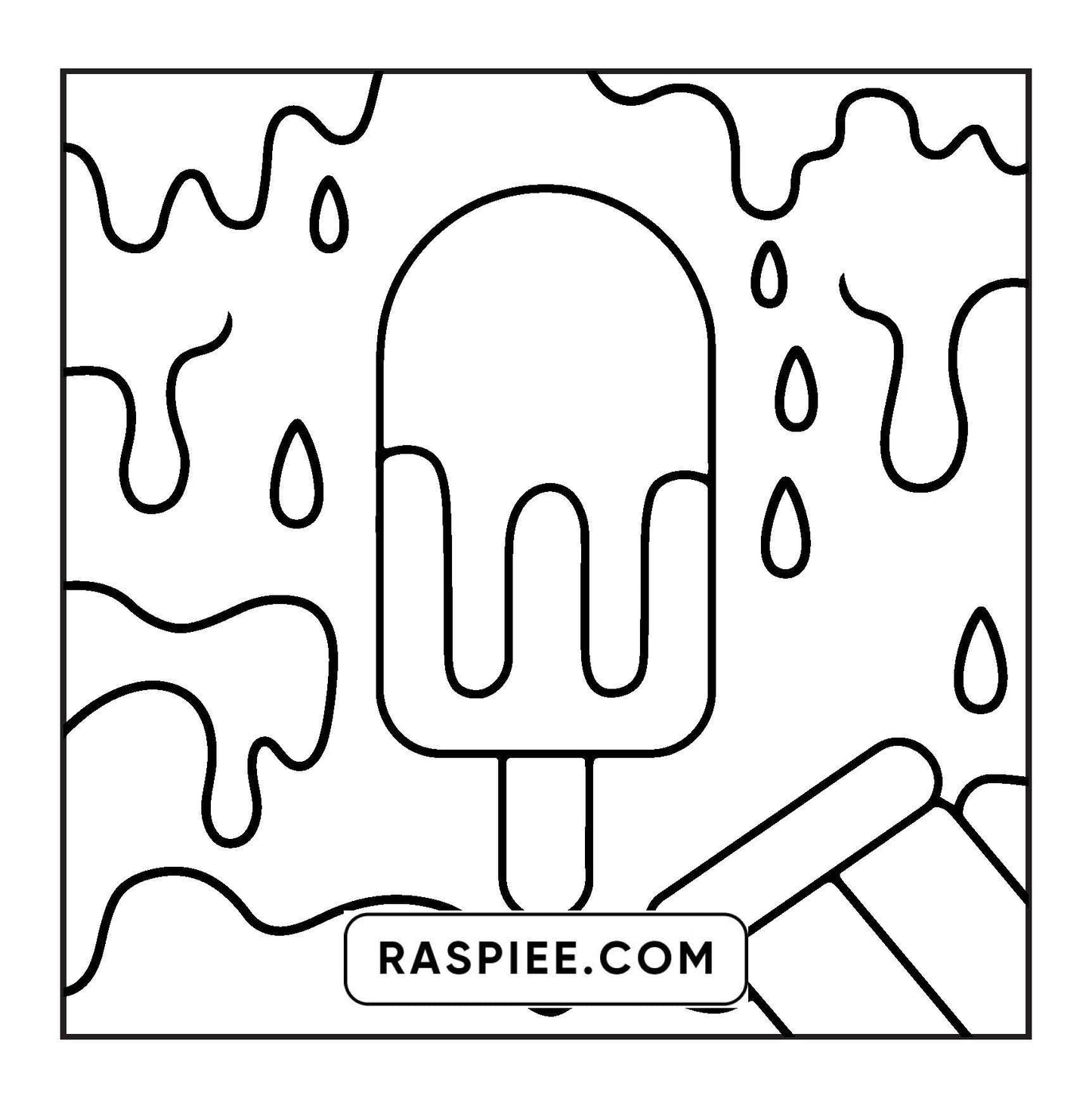 70 Bold and Easy Sweet Treats Coloring Pages