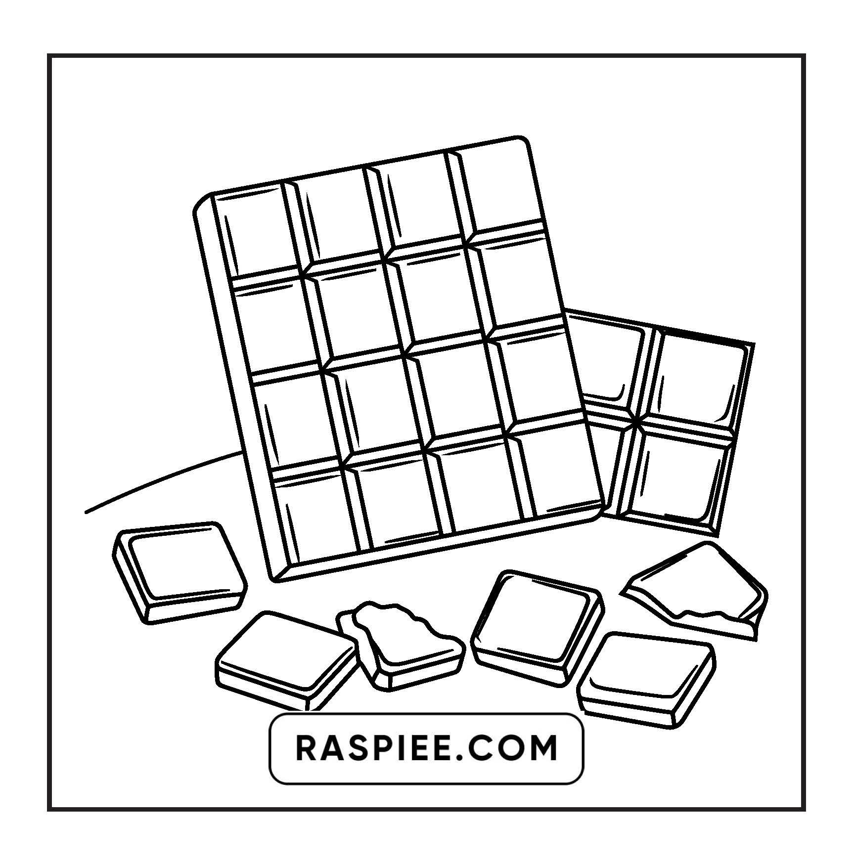 70 Bold and Easy Sweet Treats Coloring Pages
