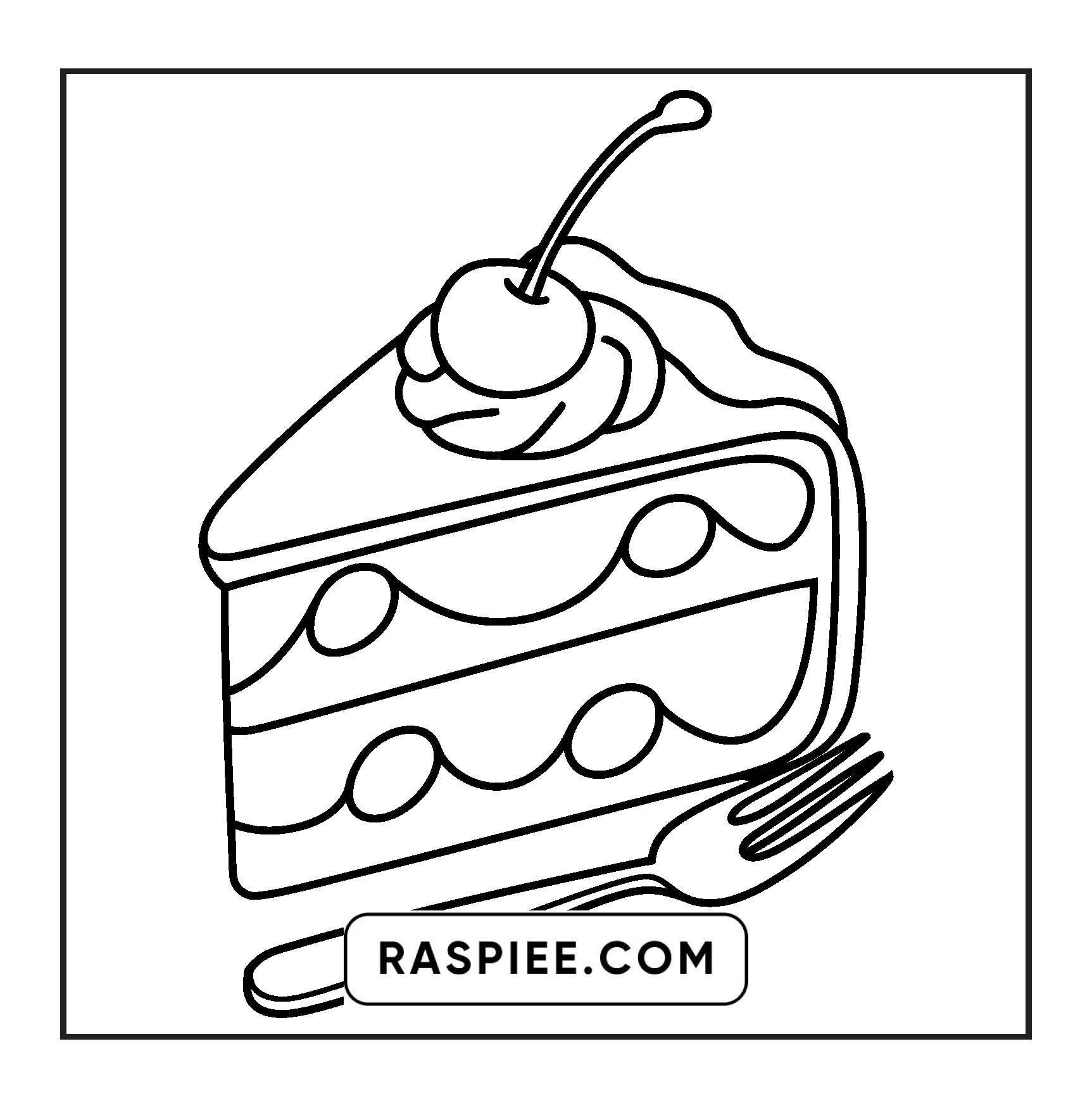 70 Bold and Easy Sweet Treats Coloring Pages