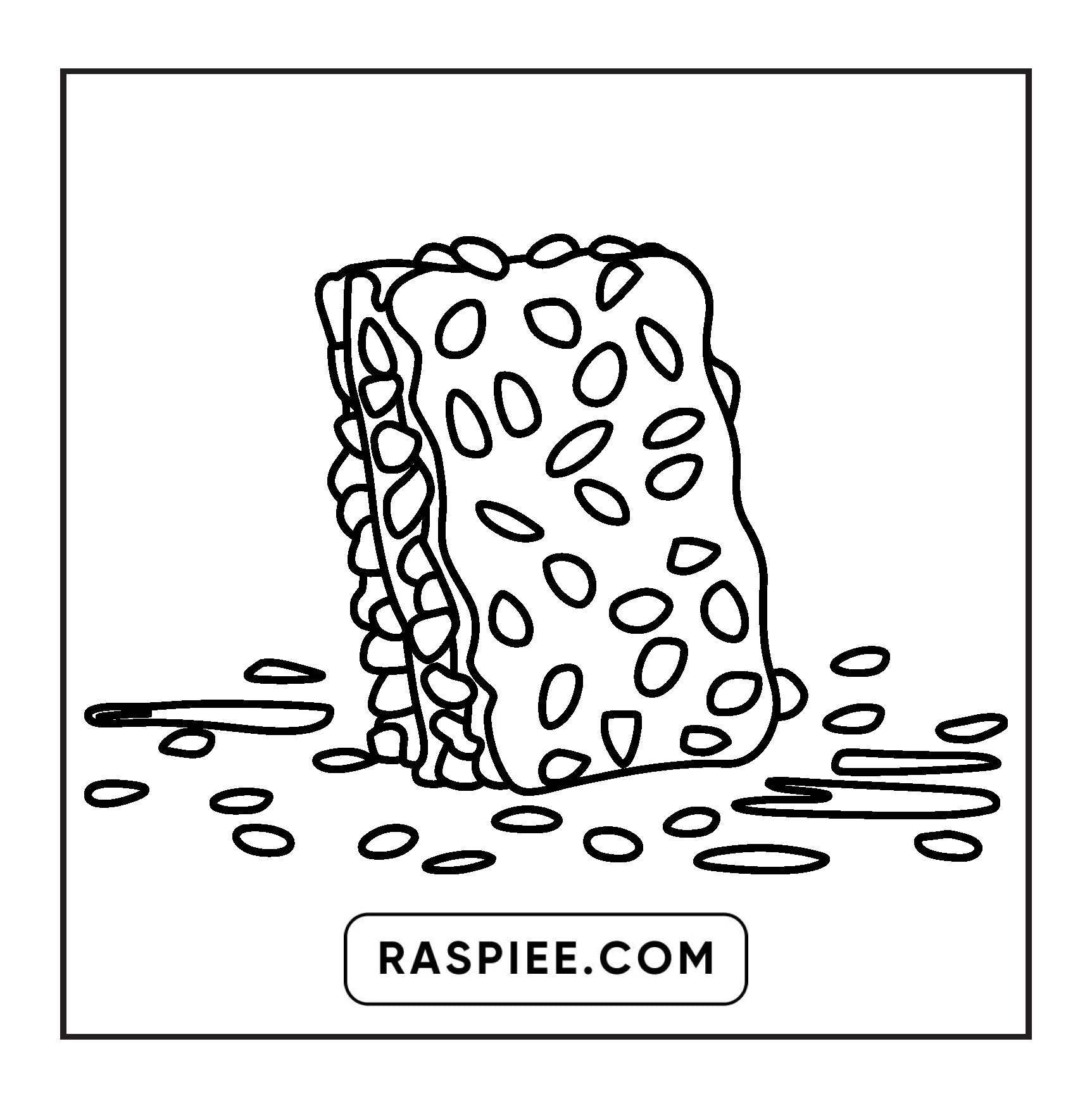 70 Bold and Easy Sweet Treats Coloring Pages