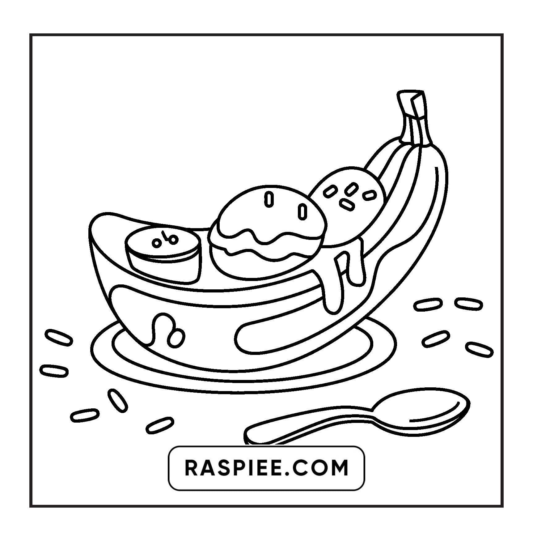 70 Bold and Easy Sweet Treats Coloring Pages