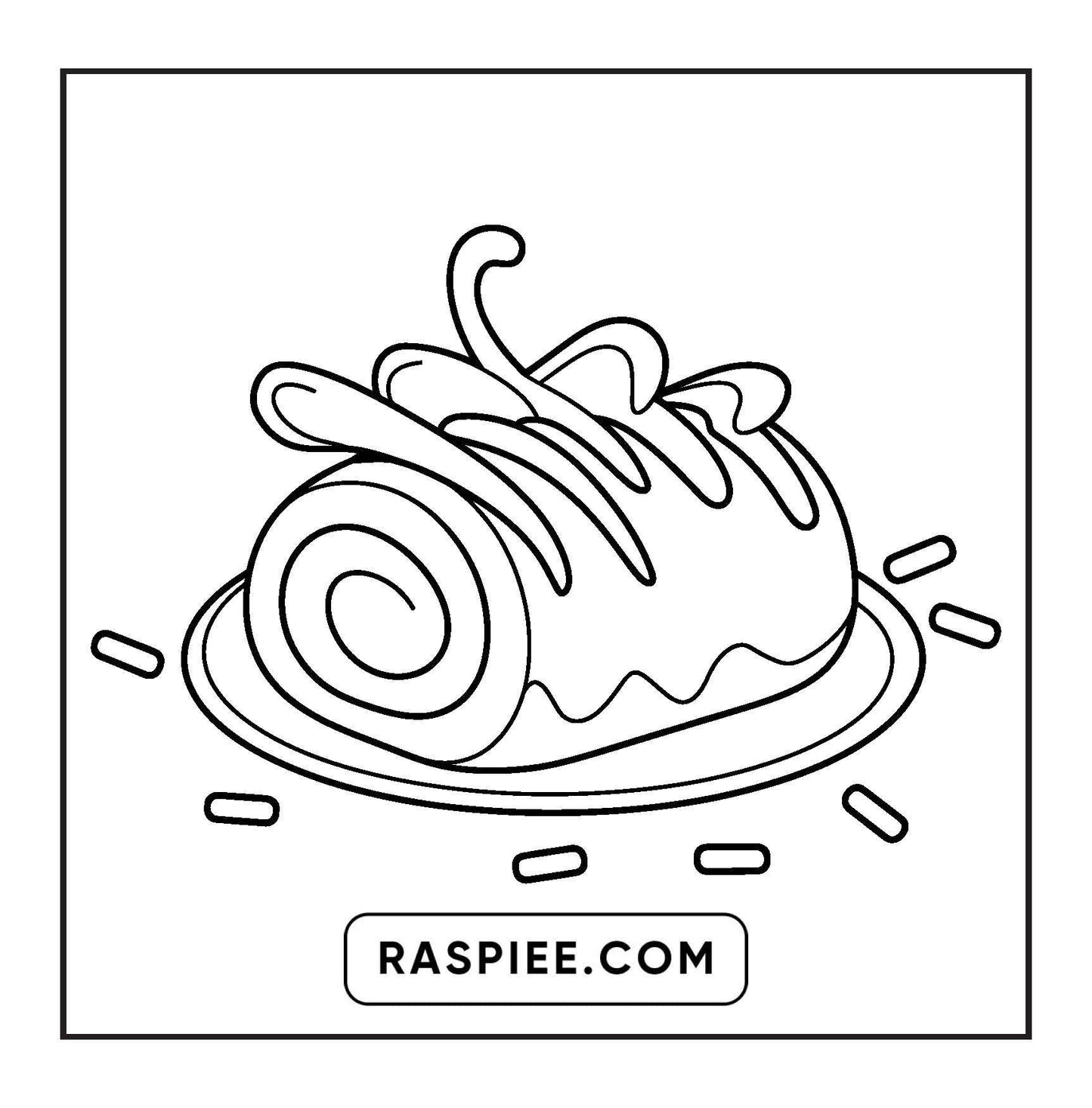 70 Bold and Easy Sweet Treats Coloring Pages
