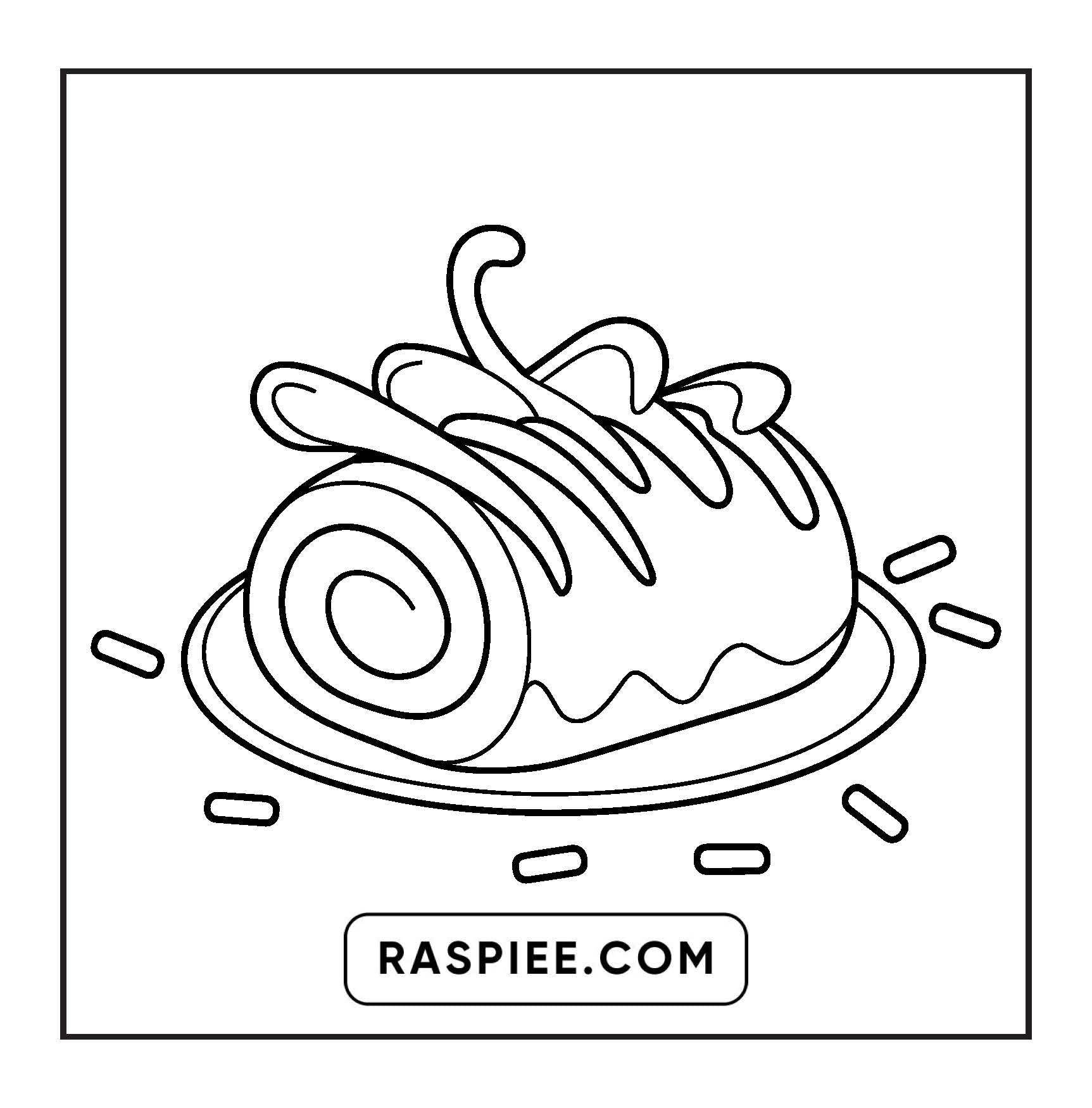 70 Bold and Easy Sweet Treats Coloring Pages