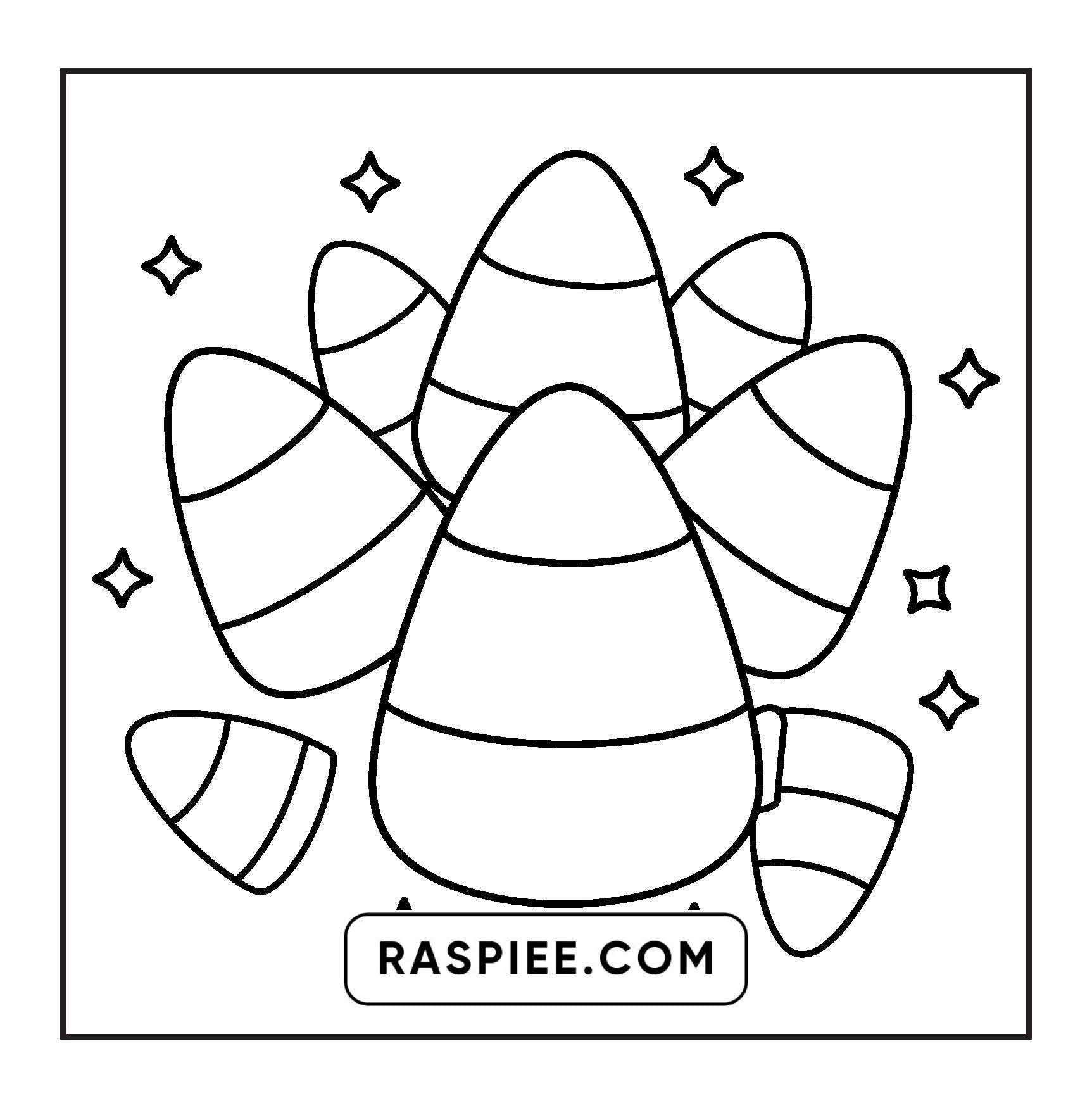 70 Bold and Easy Sweet Treats Coloring Pages