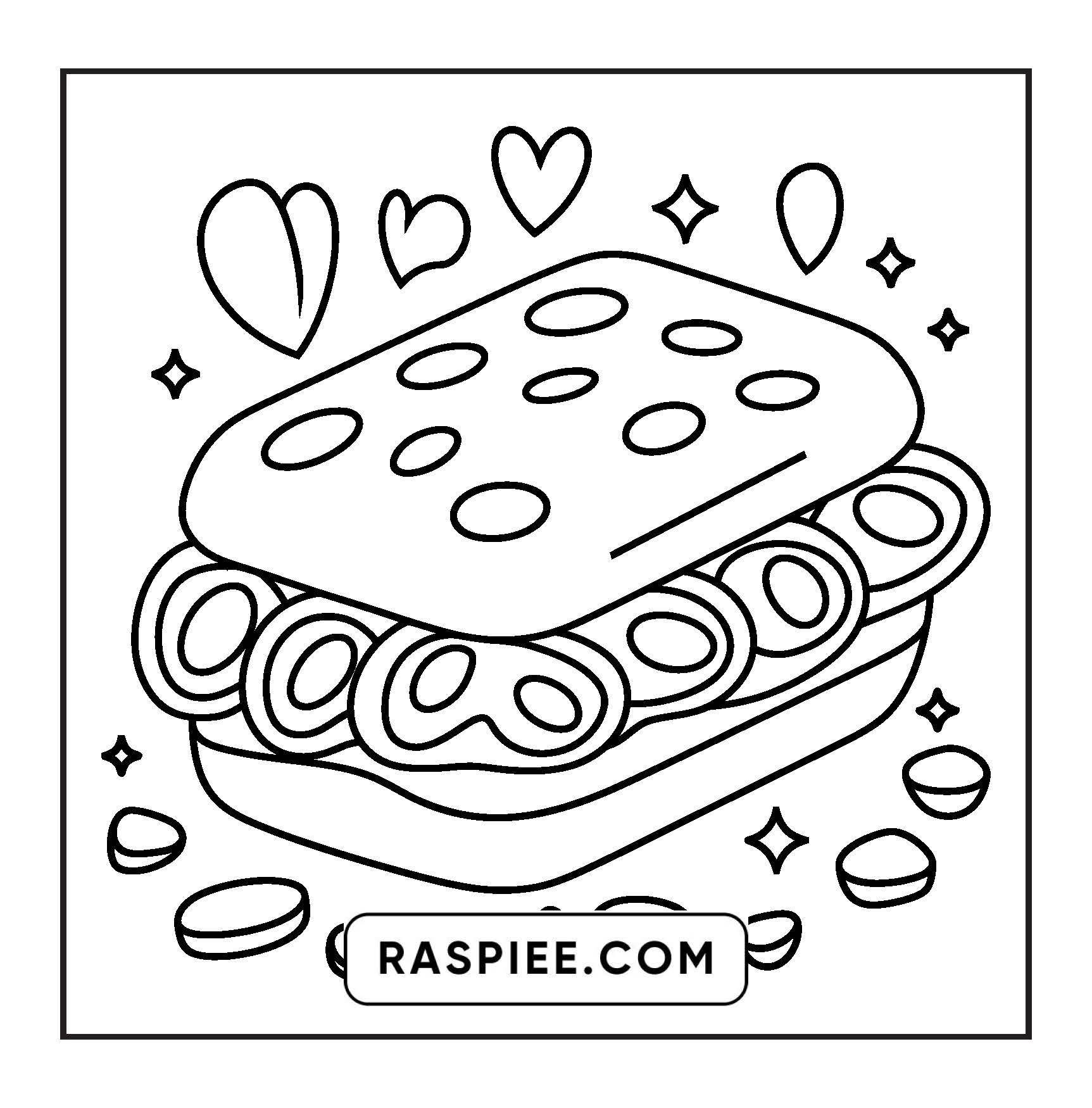 70 Bold and Easy Sweet Treats Coloring Pages