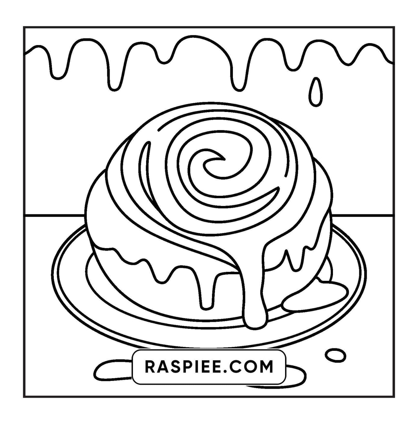 70 Bold and Easy Sweet Treats Coloring Pages