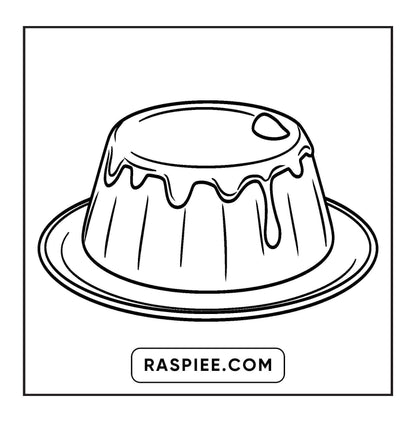 70 Bold and Easy Sweet Treats Coloring Pages