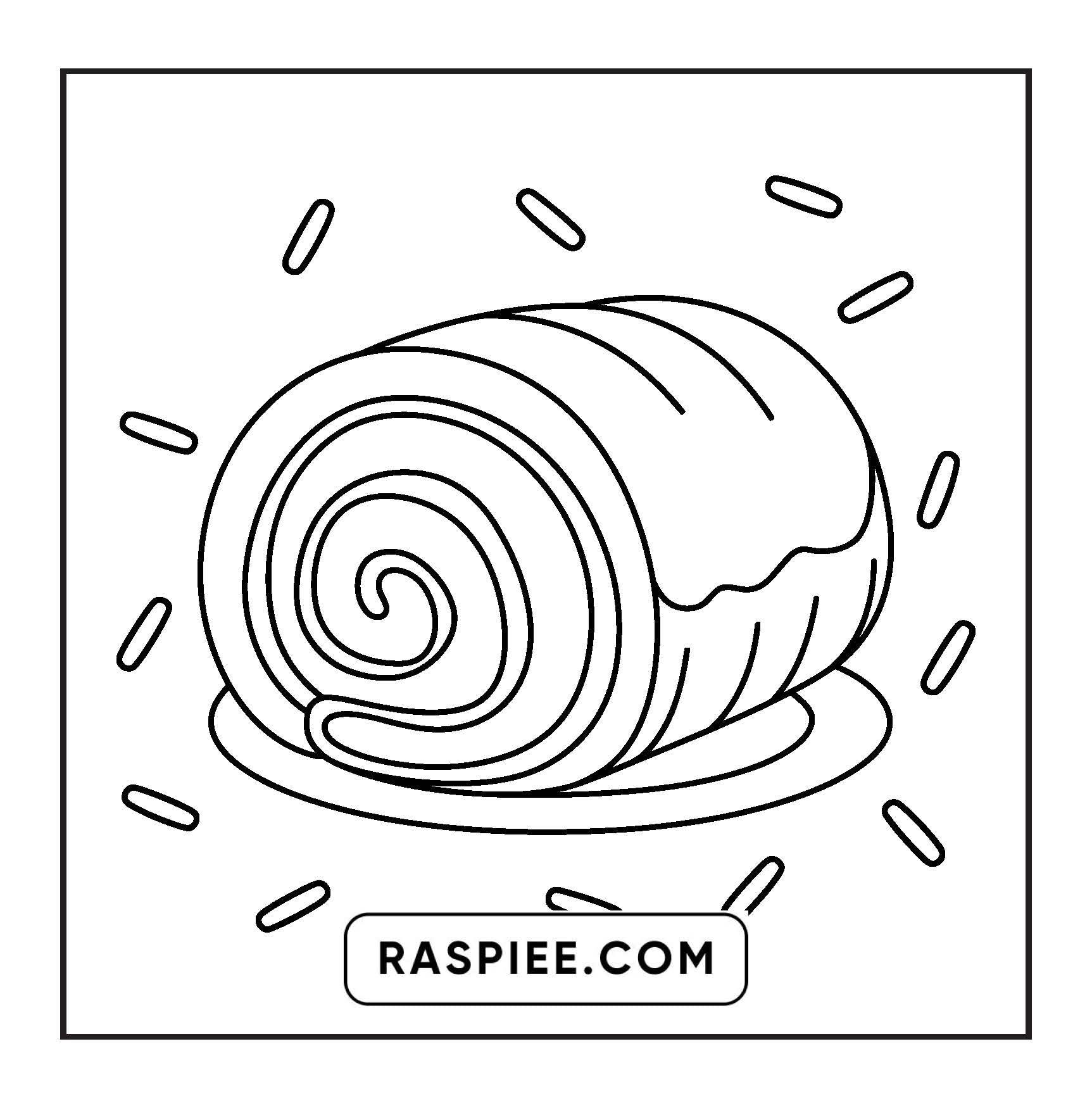 70 Bold and Easy Sweet Treats Coloring Pages