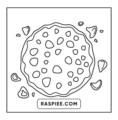 70 Bold and Easy Sweet Treats Coloring Pages