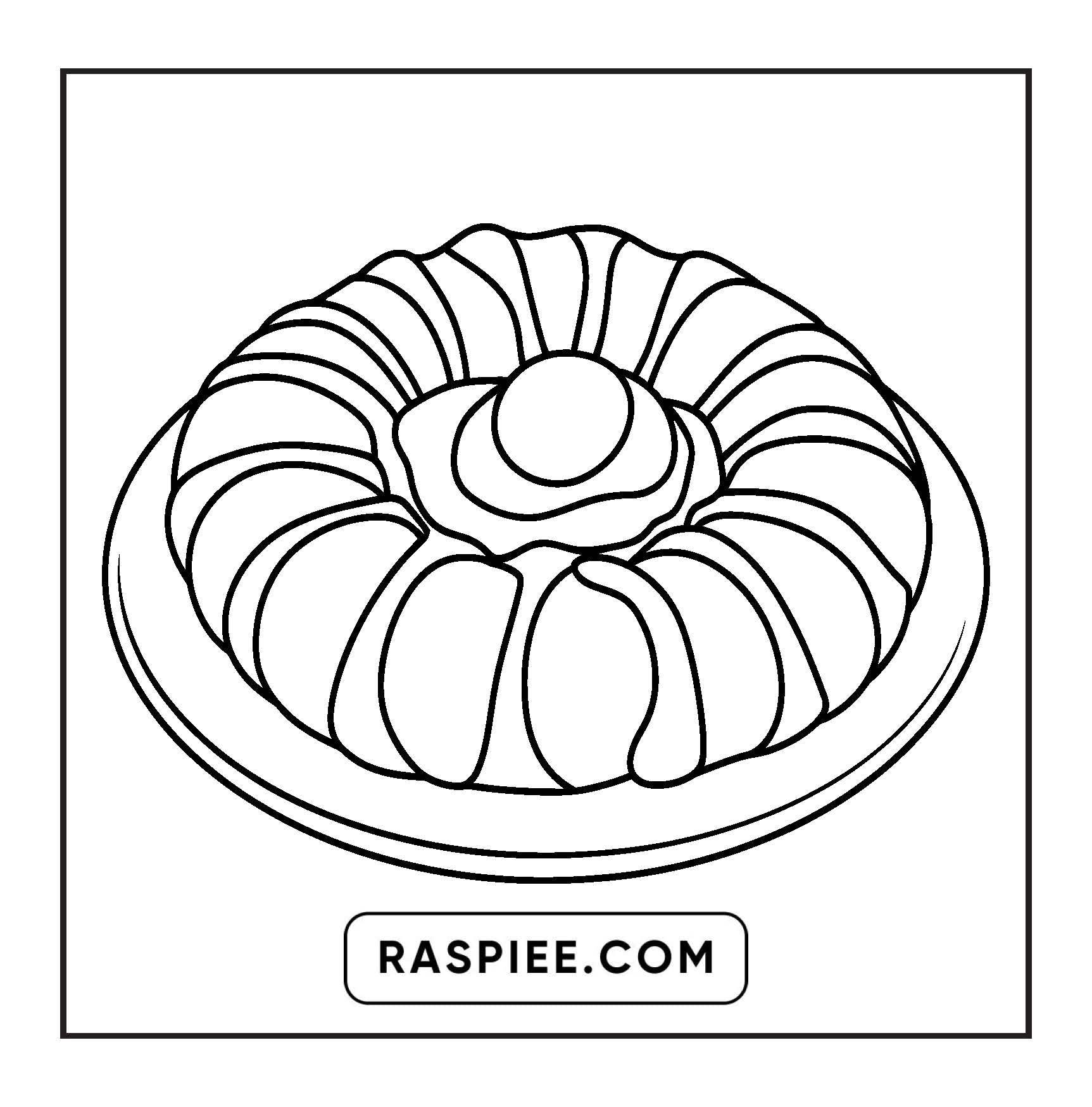 70 Bold and Easy Sweet Treats Coloring Pages