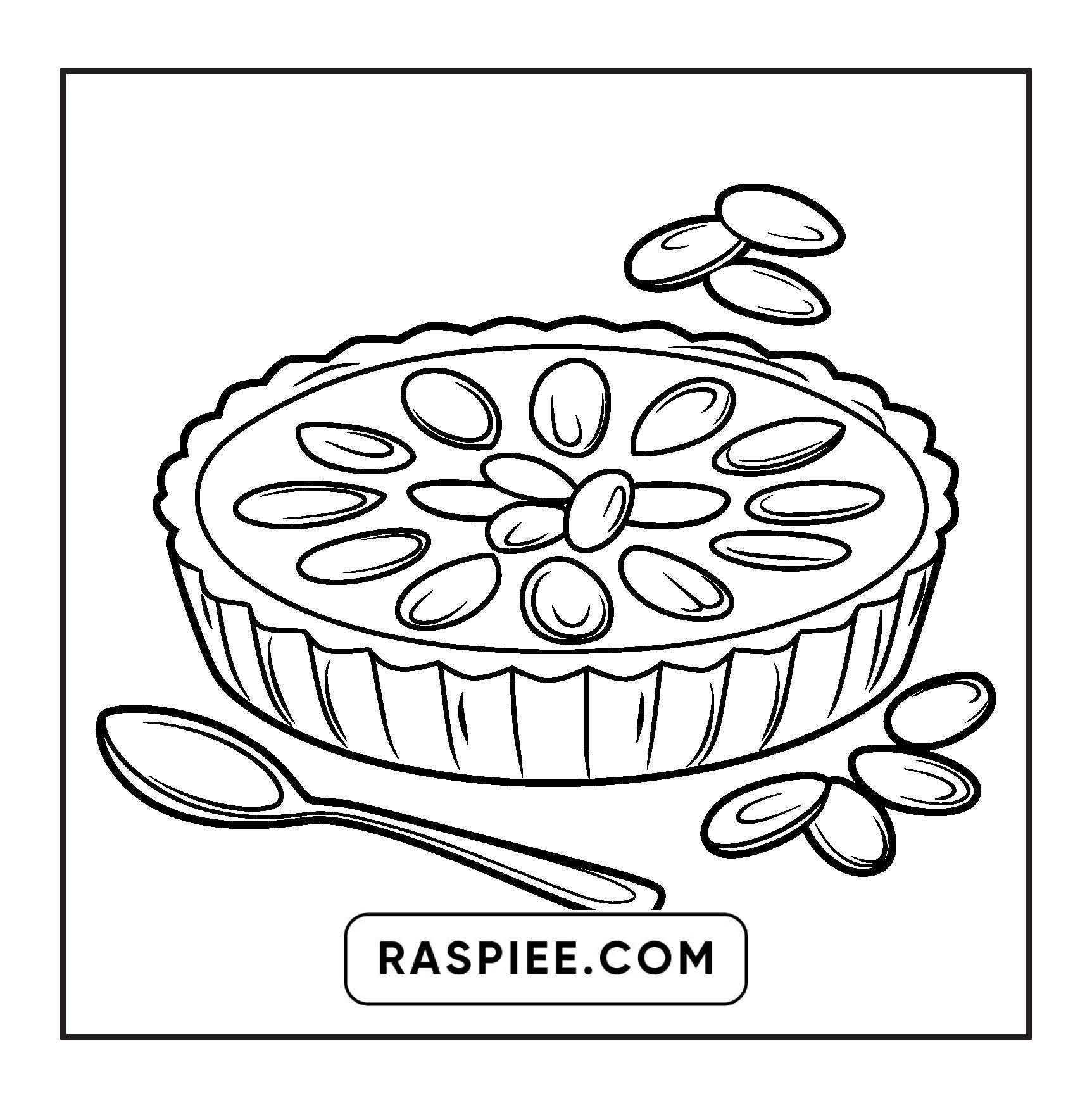 70 Bold and Easy Sweet Treats Coloring Pages