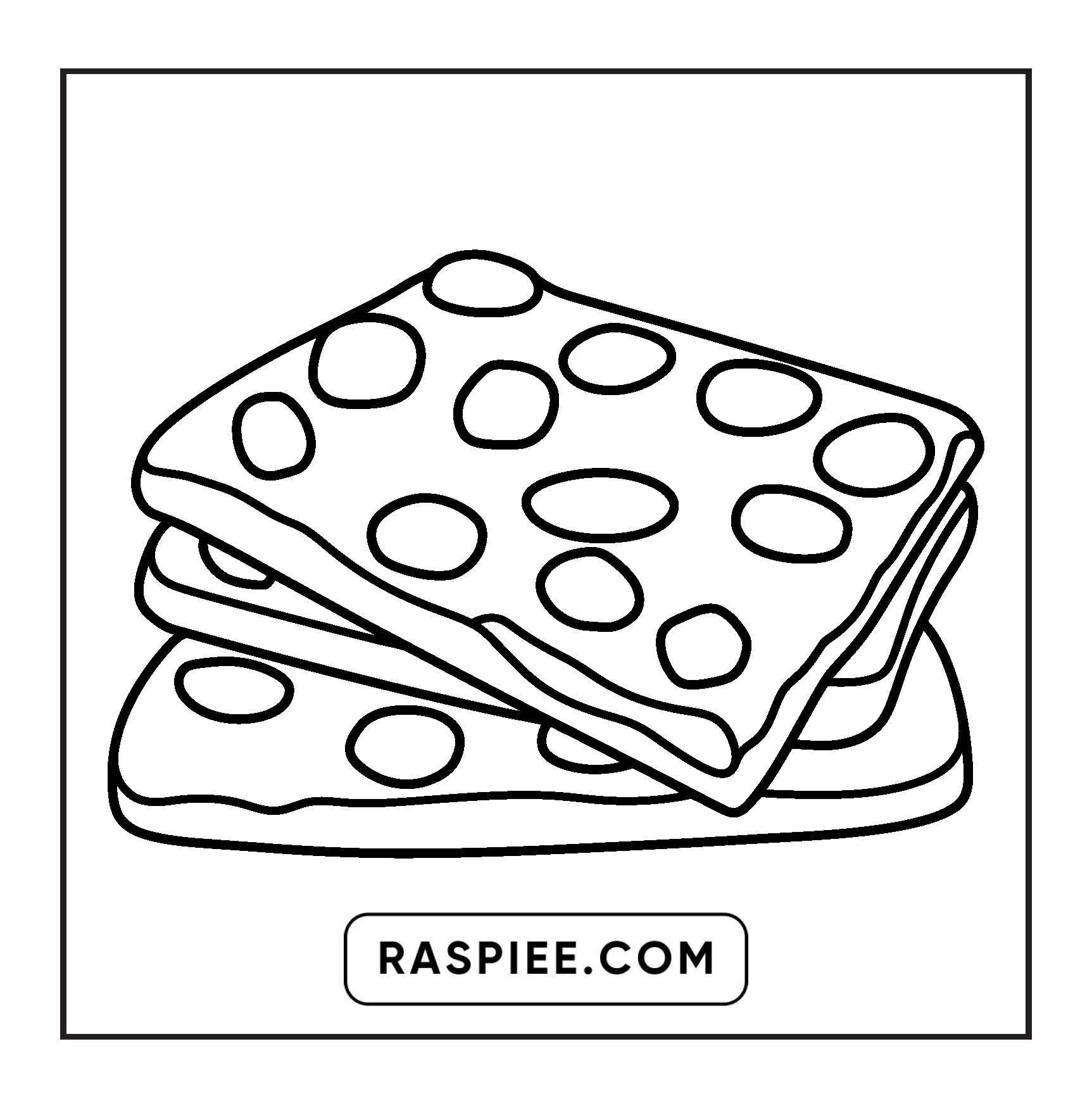 70 Bold and Easy Sweet Treats Coloring Pages