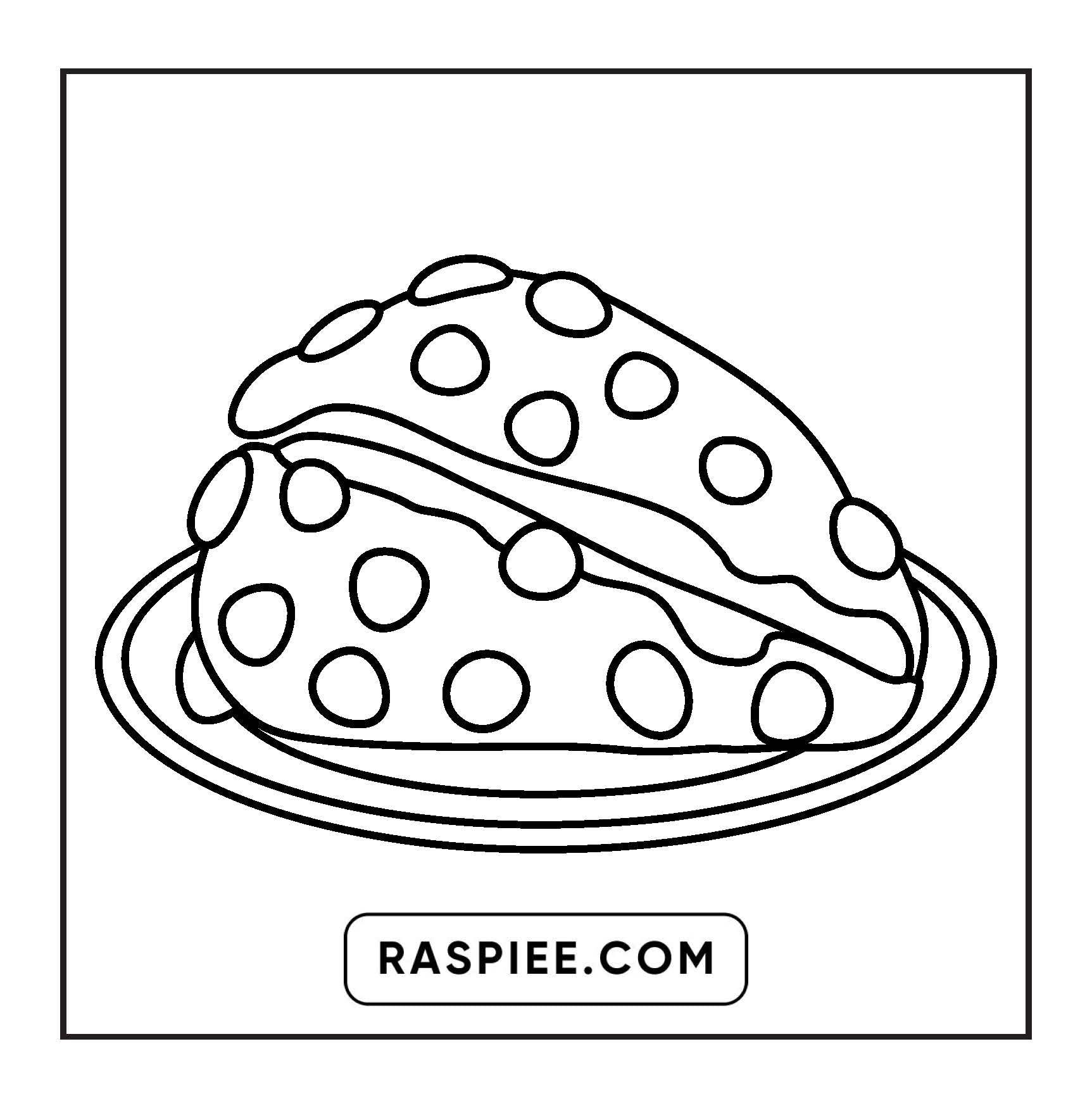 70 Bold and Easy Sweet Treats Coloring Pages