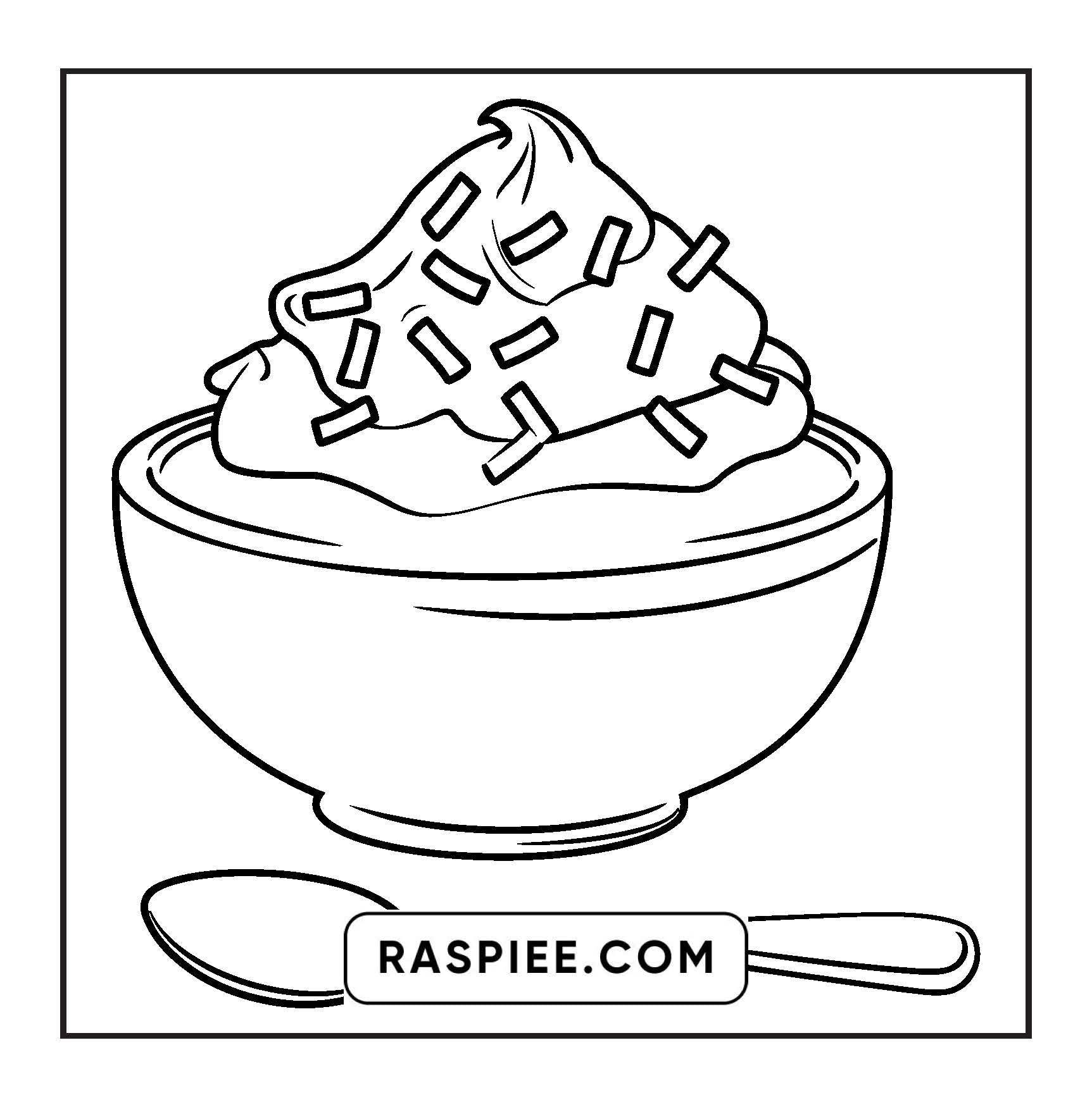 70 Bold and Easy Sweet Treats Coloring Pages